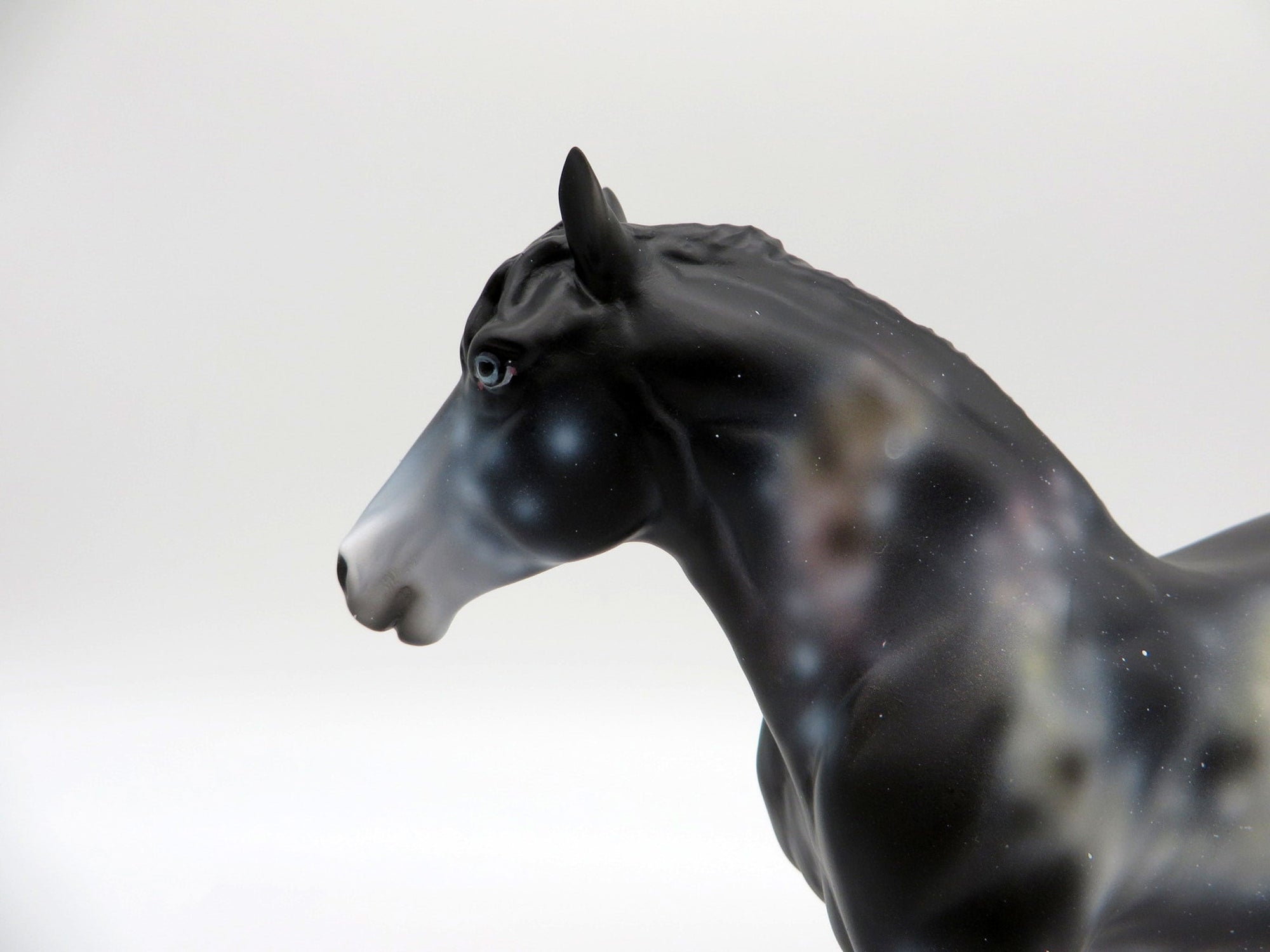 Starlight LE-5 Trotting Draft Pebbles Painted by Ellen Robbins 7/30/21