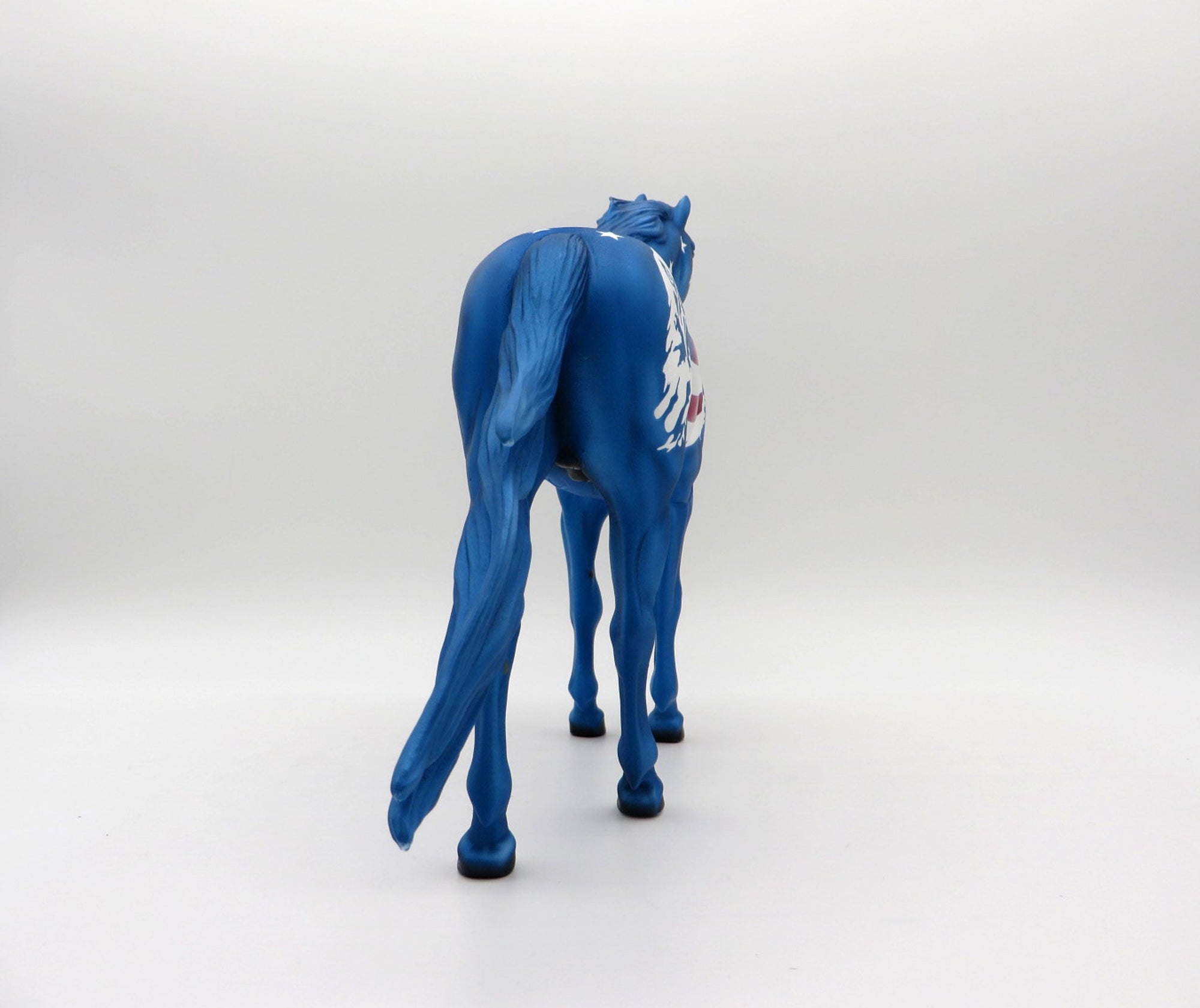 Stars and Stripes-OOAK Deco Spanish Mustang Painted By Dawn Quick  5/28/21