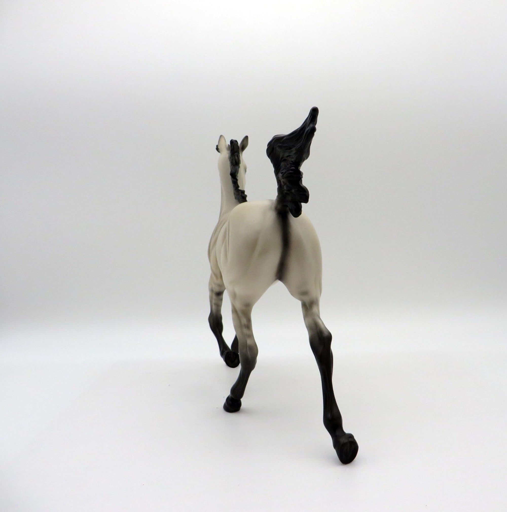 Starwell-OOAK Buckskin Yearling Painted By Ellen Robbins  EQ 21