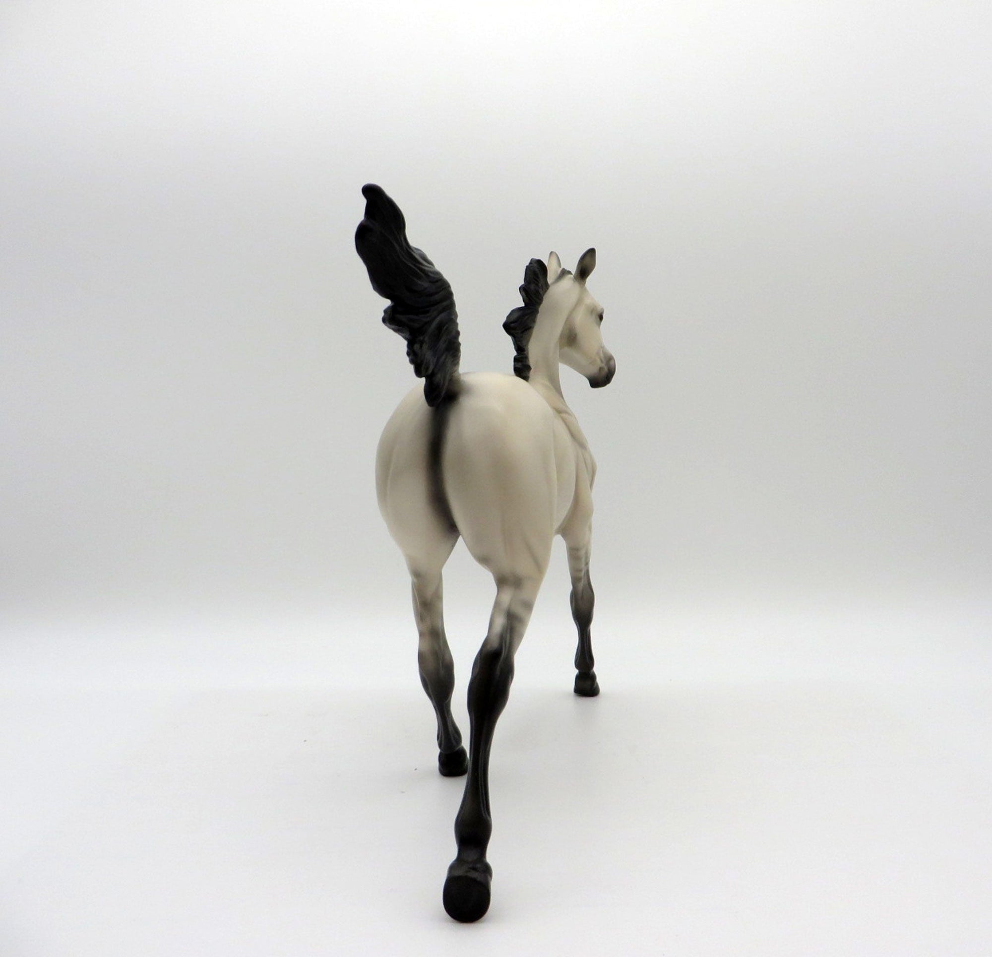 Starwell-OOAK Buckskin Yearling Painted By Ellen Robbins  EQ 21