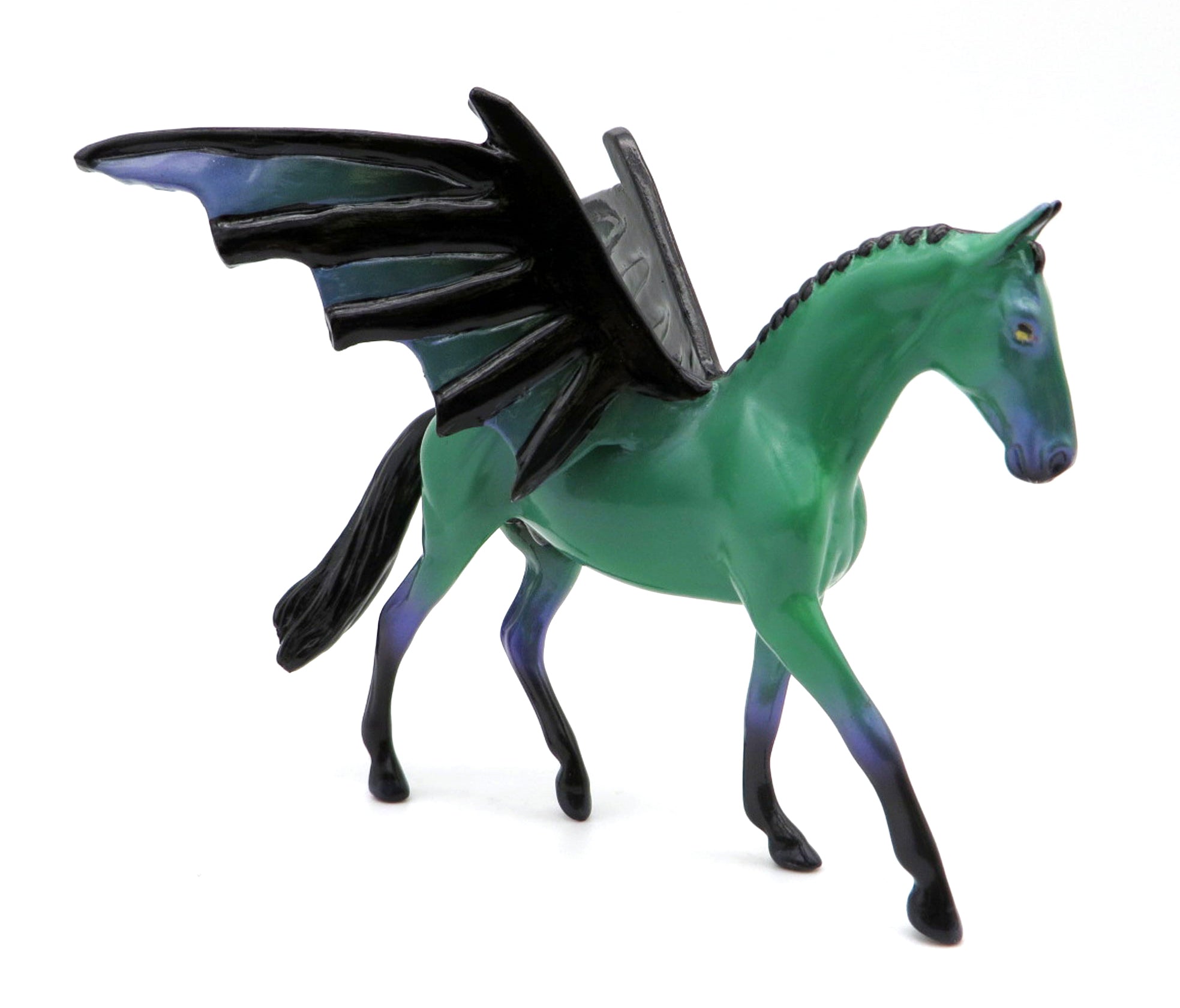 Stein OOAK Warmblood Bat Chip Painted By Ellen MM 21