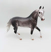 Stefani-OOAK Pinned Ear Dapple Grey Arabian By Caroline Boydston 3/17/23