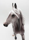 Stefani-OOAK Pinned Ear Dapple Grey Arabian By Caroline Boydston 3/17/23