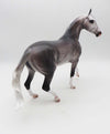 Stefani-OOAK Pinned Ear Dapple Grey Arabian By Caroline Boydston 3/17/23