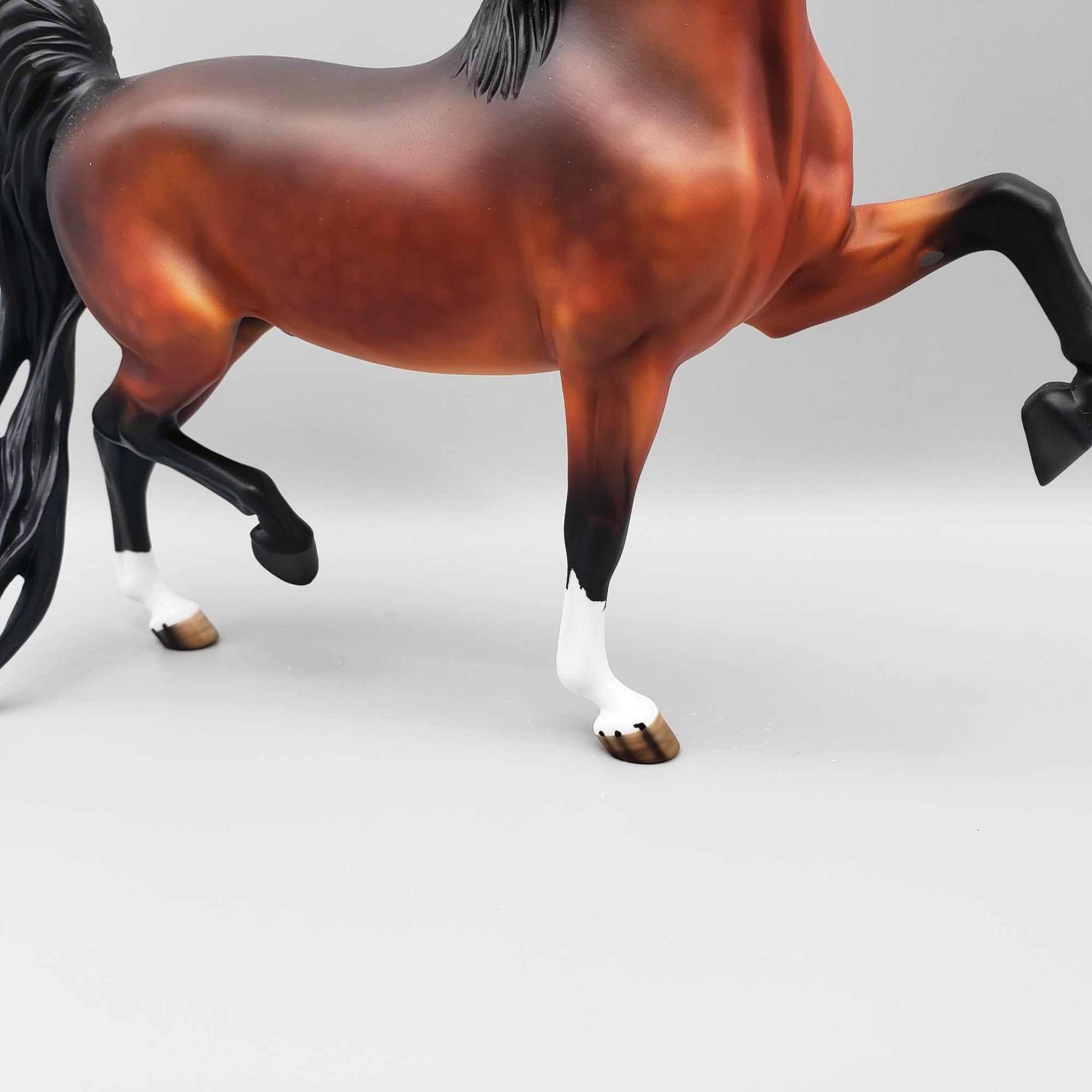 Stickbug - OOAK - Dappled Bay Saddlebred By Angela Marleau EQ23