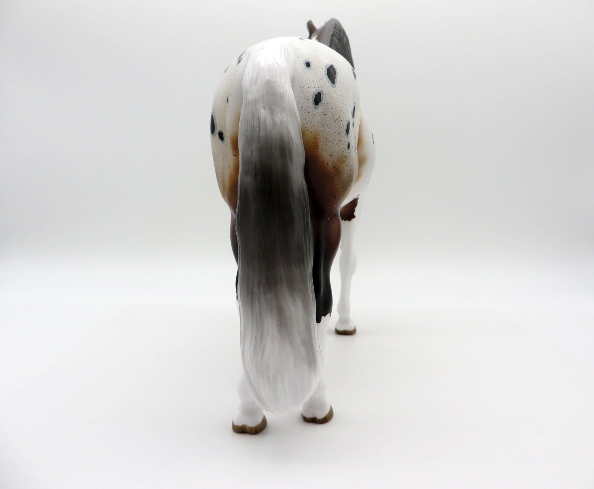 Stone Fish-OOAK Bay Pintaloosa Morgan Painted By Audrey Dixon 7/16/21