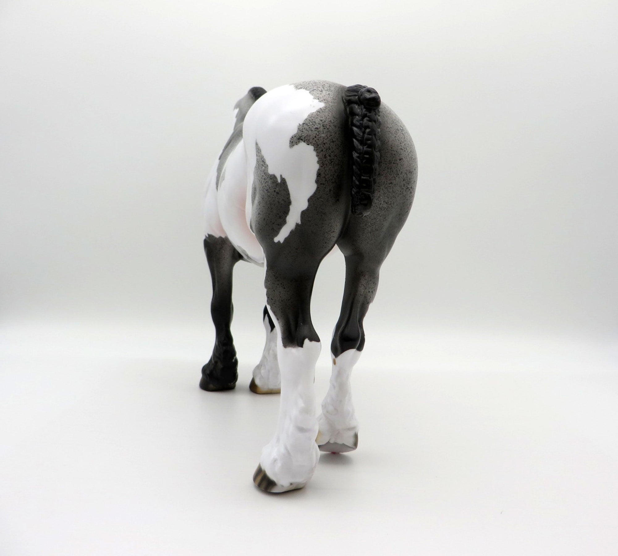 Storm Cloud-OOAK Blue Roan Paint Heavy Draft Mare SHCF 2021