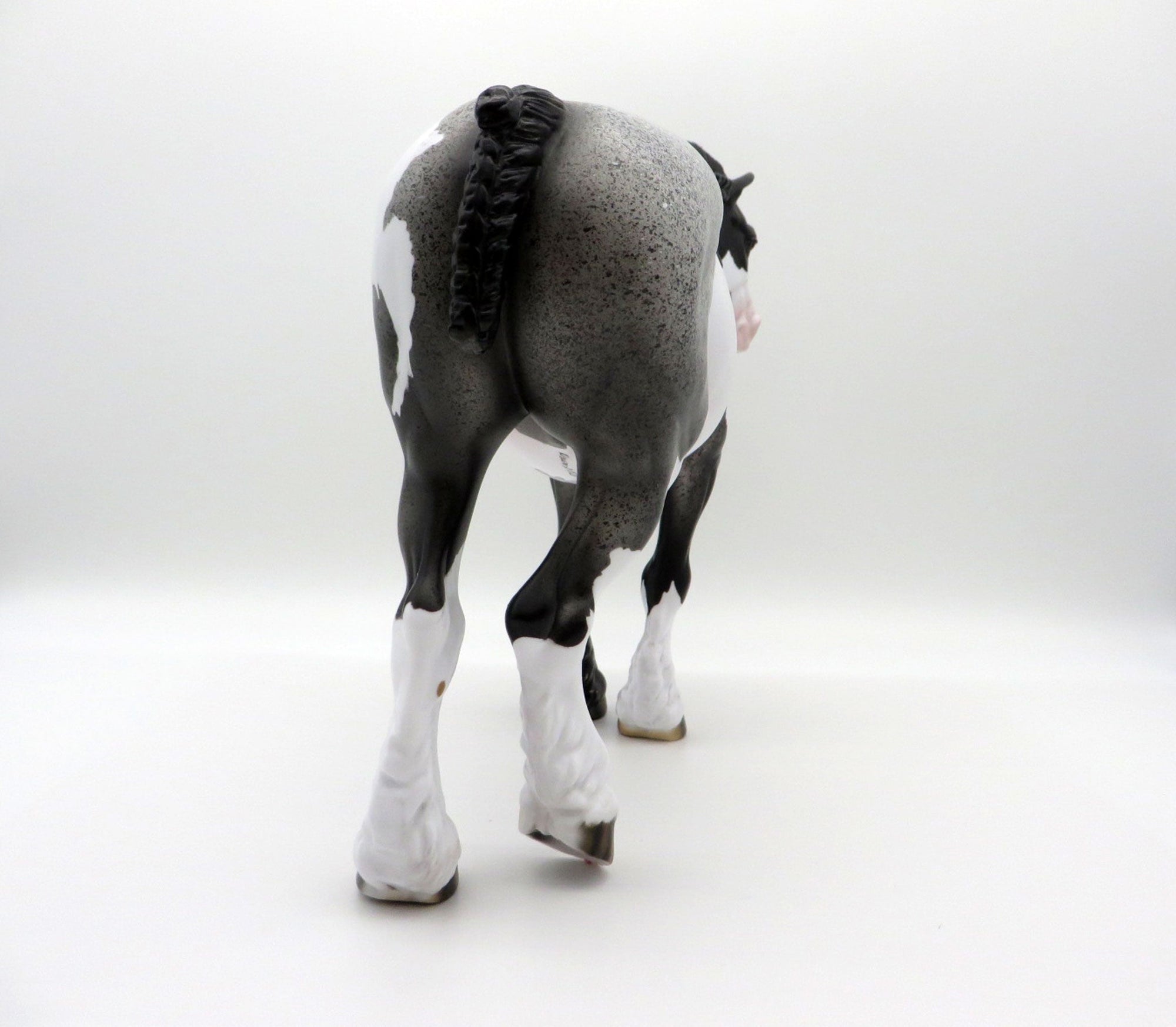 Storm Cloud-OOAK Blue Roan Paint Heavy Draft Mare SHCF 2021