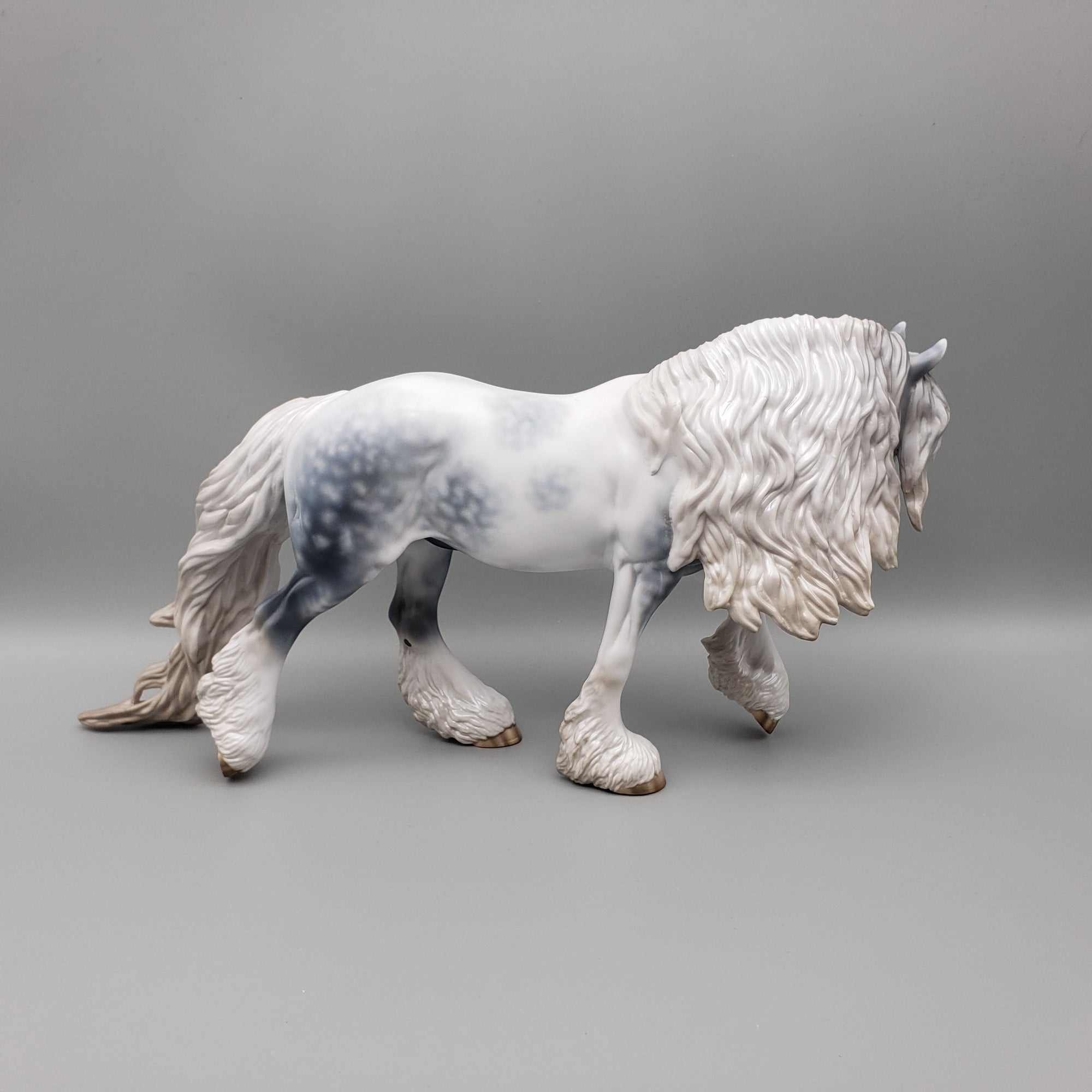 Storm On The Horizon OOAK Dappled Grey Pinto Irish Cob By Jess Hamill Best Offers 6/12/23
