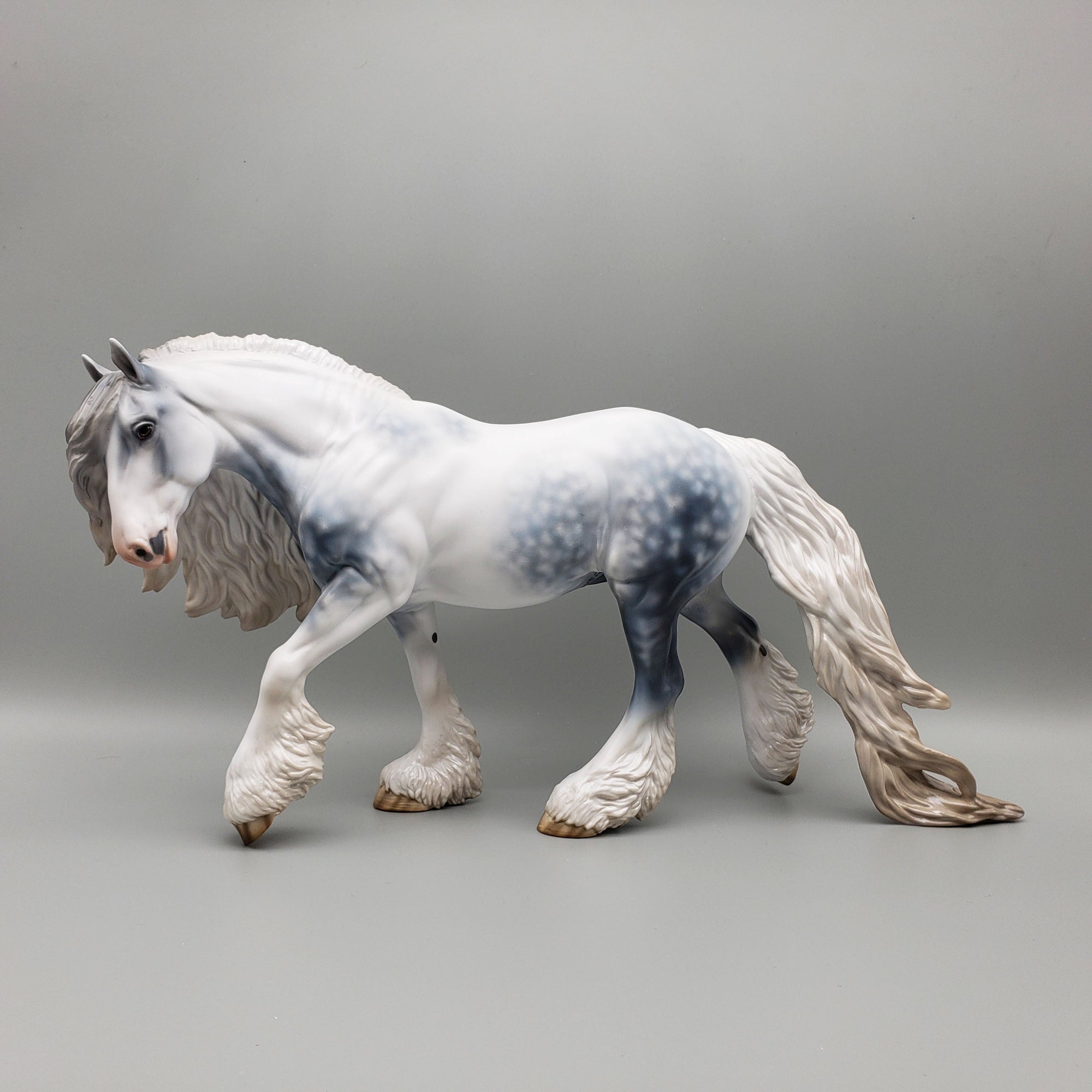 Storm On The Horizon OOAK Dappled Grey Pinto Irish Cob By Jess Hamill Best Offers 6/12/23