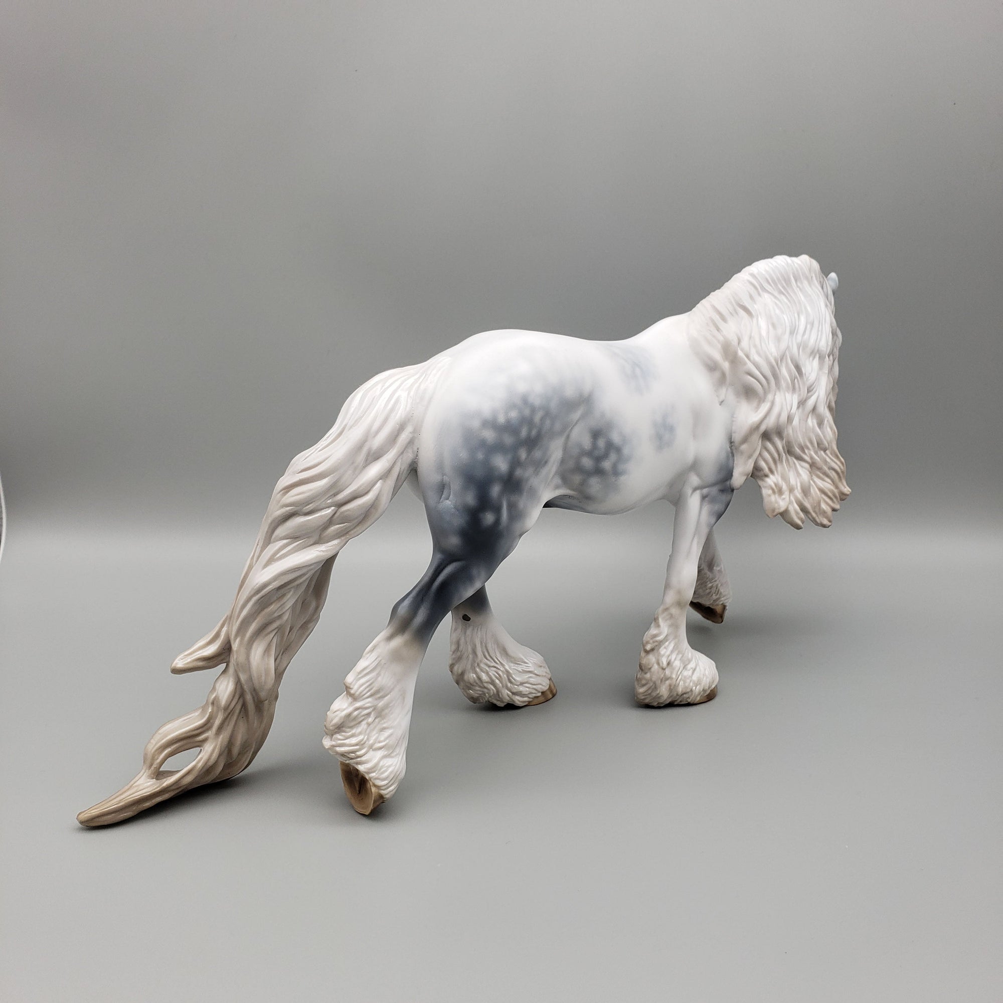 Storm On The Horizon OOAK Dappled Grey Pinto Irish Cob By Jess Hamill Best Offers 6/12/23