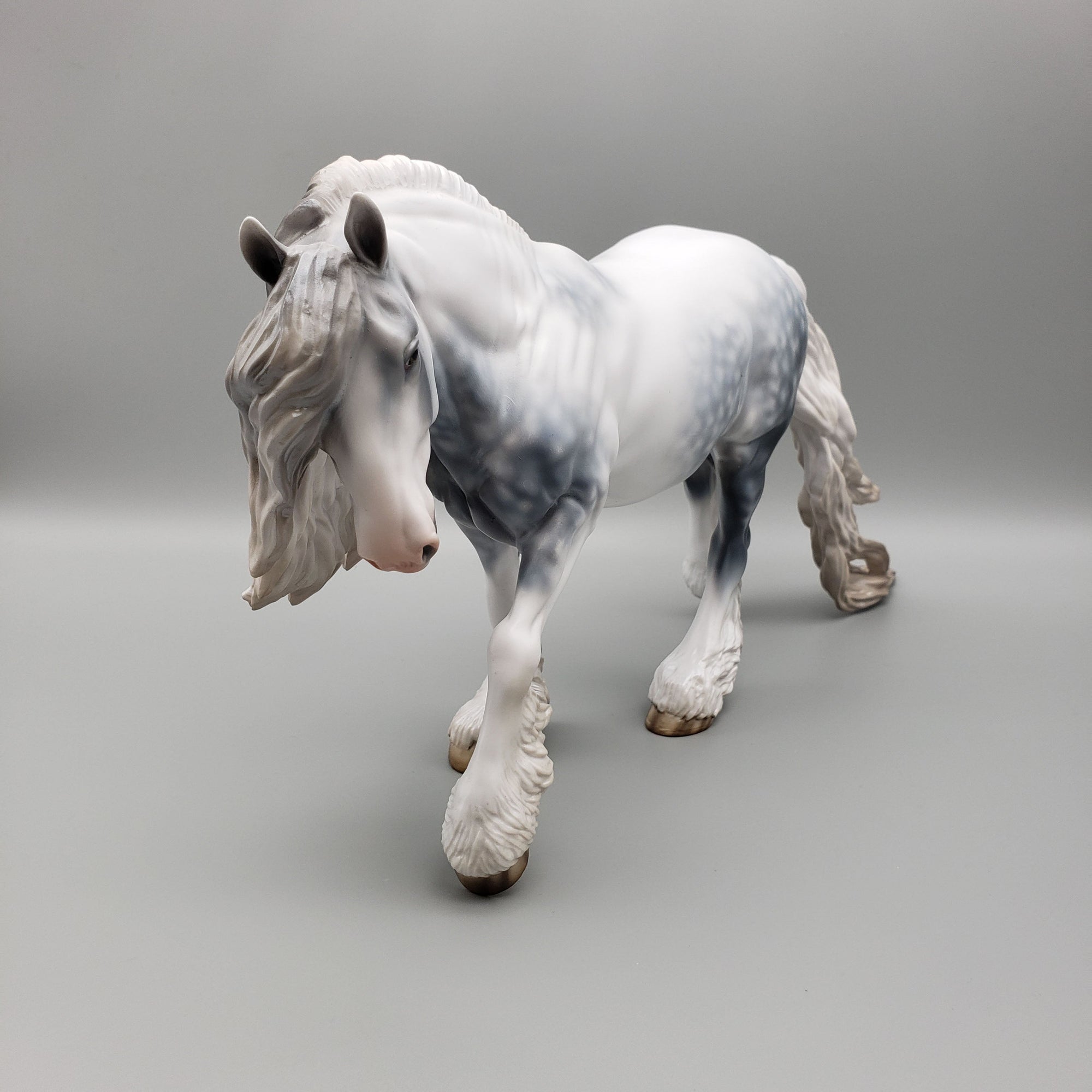 Storm On The Horizon OOAK Dappled Grey Pinto Irish Cob By Jess Hamill Best Offers 6/12/23