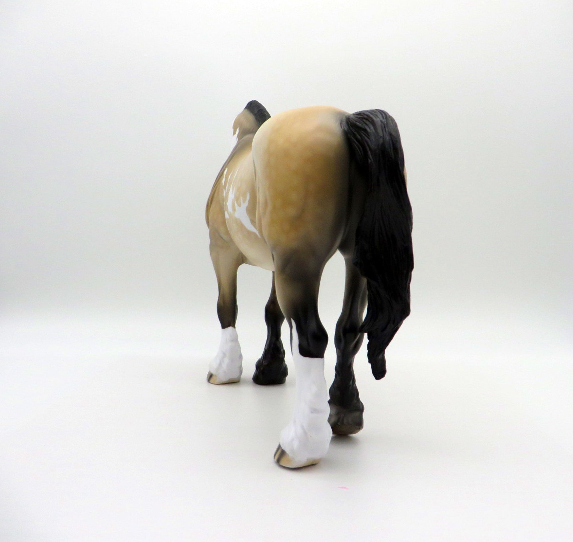 Stormy-OOAK Buckskin Paint Heavy Draft Mare SHCF 2021