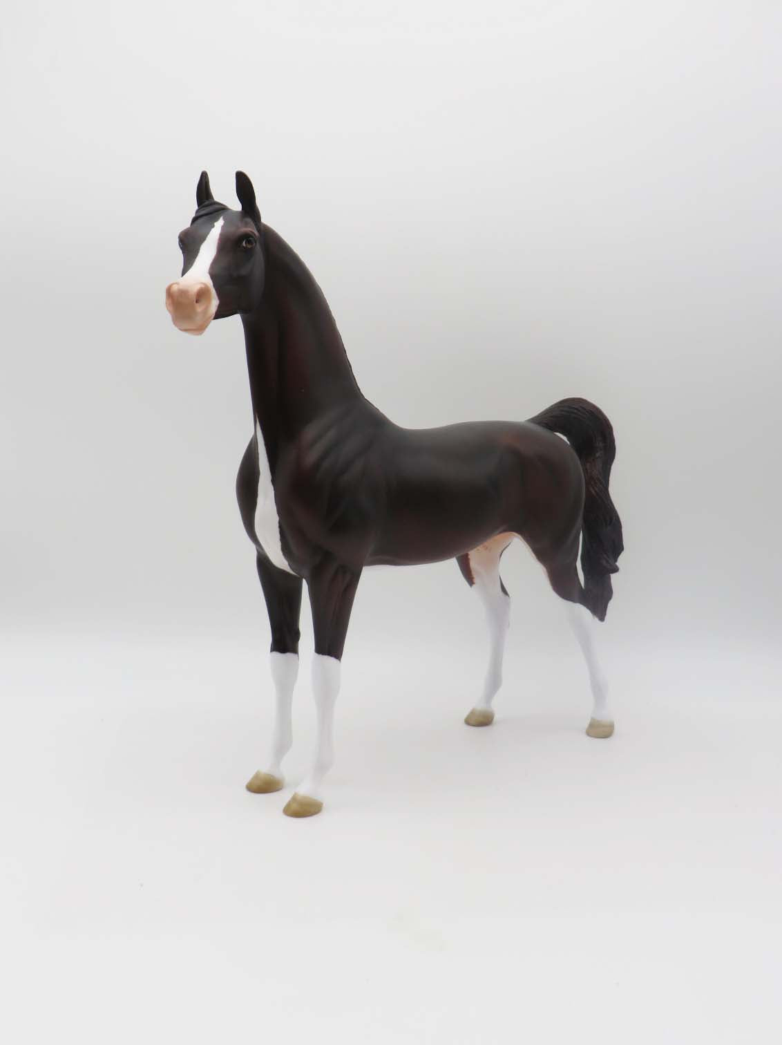 Strauss - OOAK - Liver Chestnut Arabian Border Collie Inspired by Angela Marleau P&amp;C 23