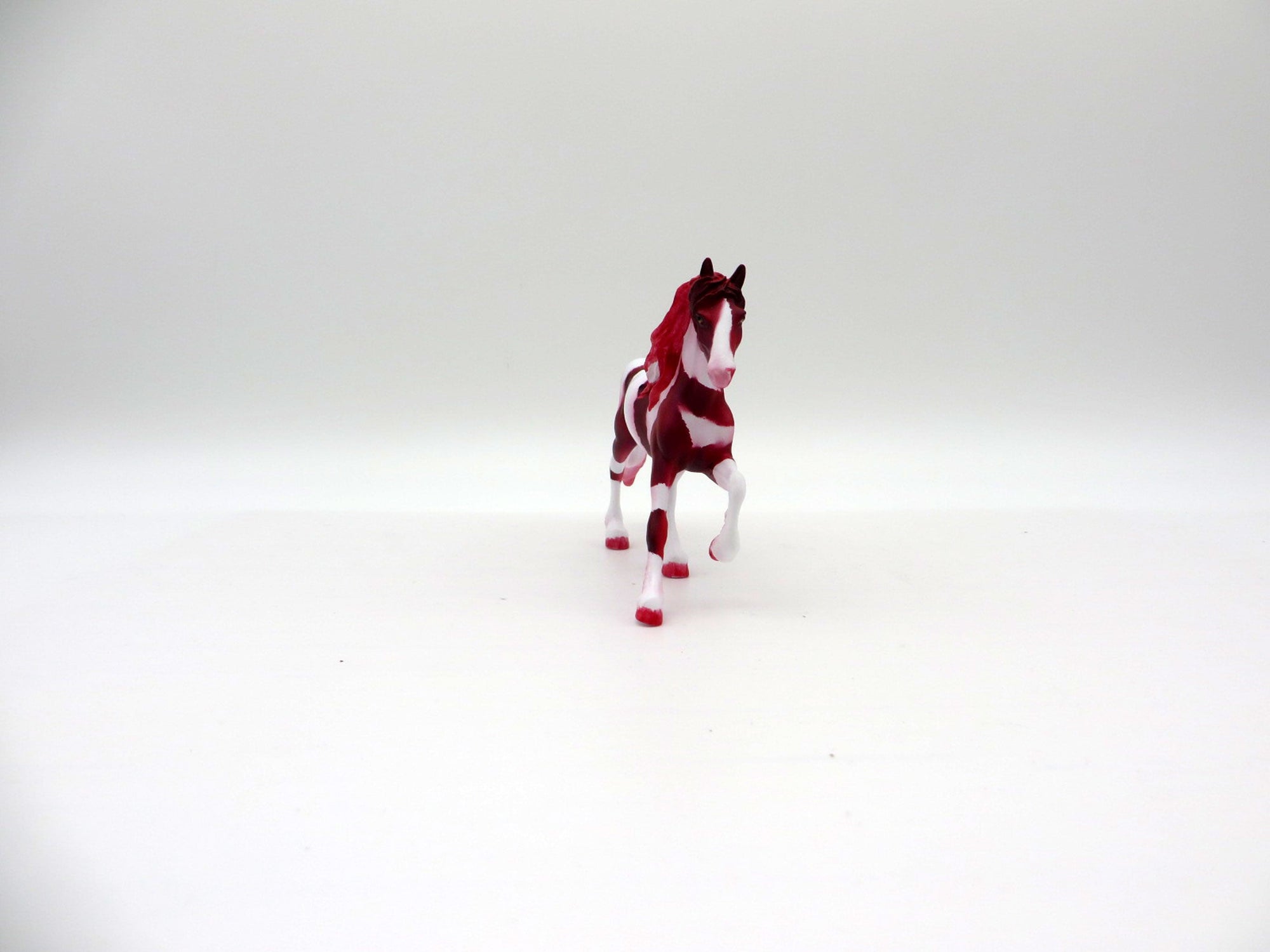 Strawberry Parfait-OOAK Fresian Chip Painted By Ellen Robbins  NICM-7/23/21