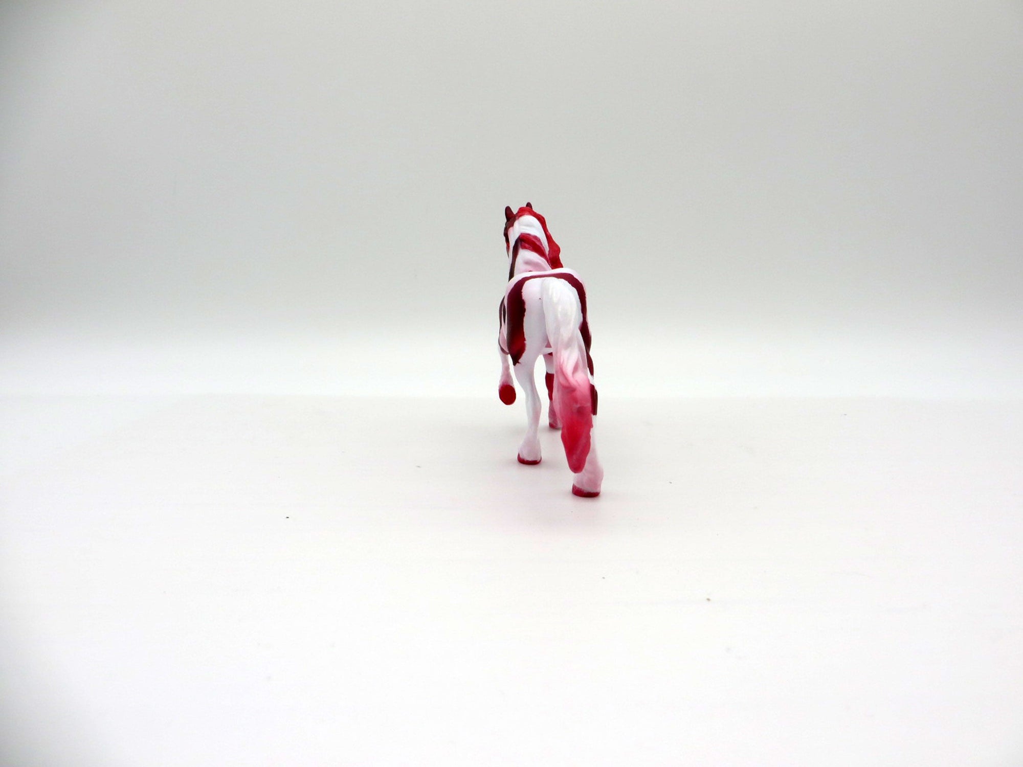 Strawberry Parfait-OOAK Fresian Chip Painted By Ellen Robbins  NICM-7/23/21