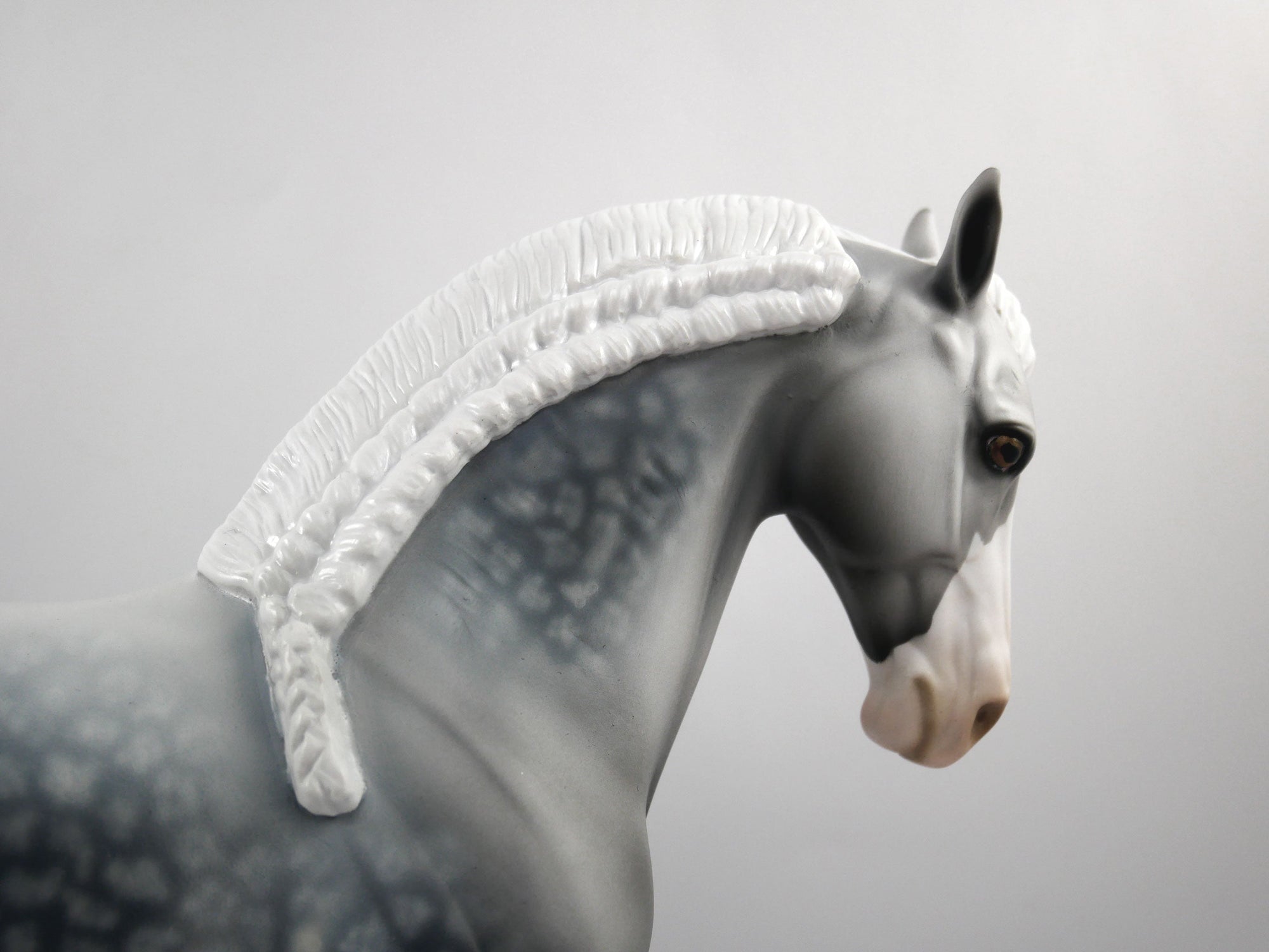 Sudden Impact-OOAK Star Dapple Grey Andalusian SB 21