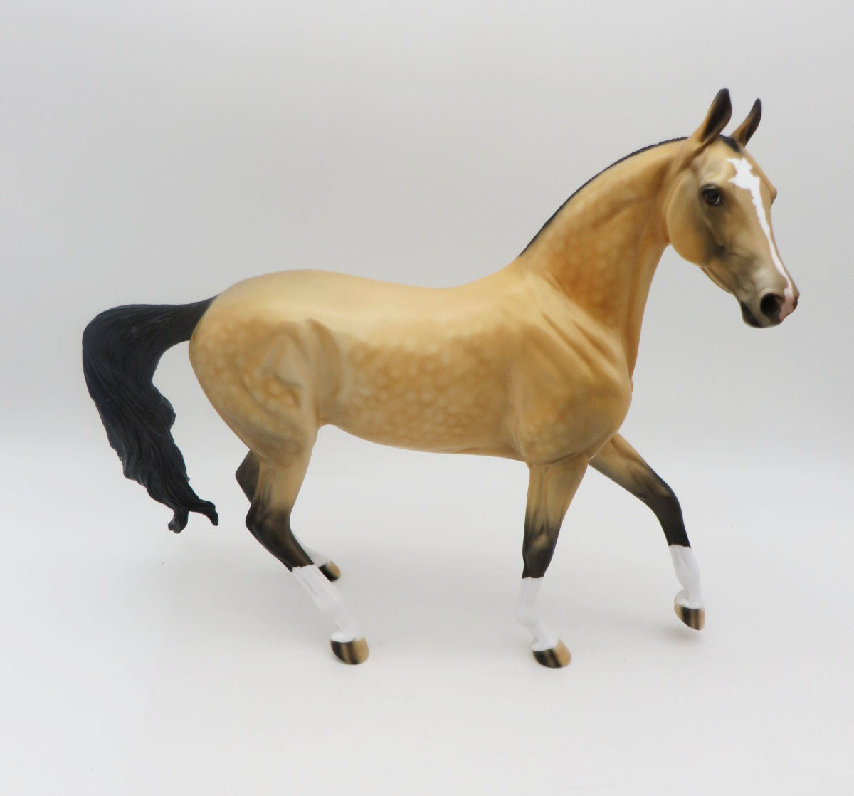 Suede-OOAK Buckskin Arabian Mare By Dawn Quick P&C 23