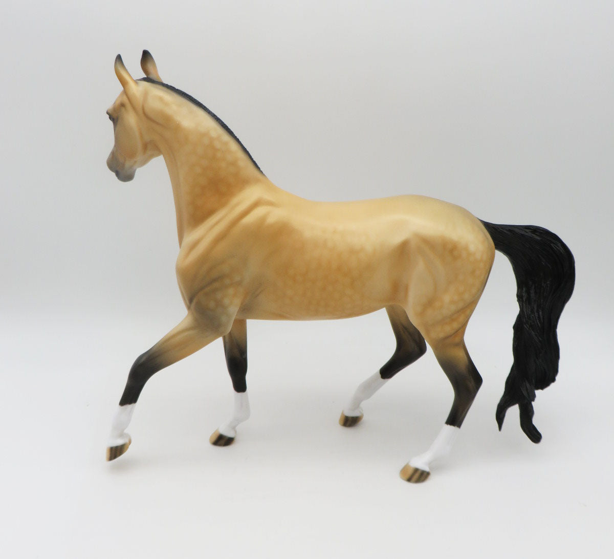 Suede-OOAK Buckskin Arabian Mare By Dawn Quick P&amp;C 23