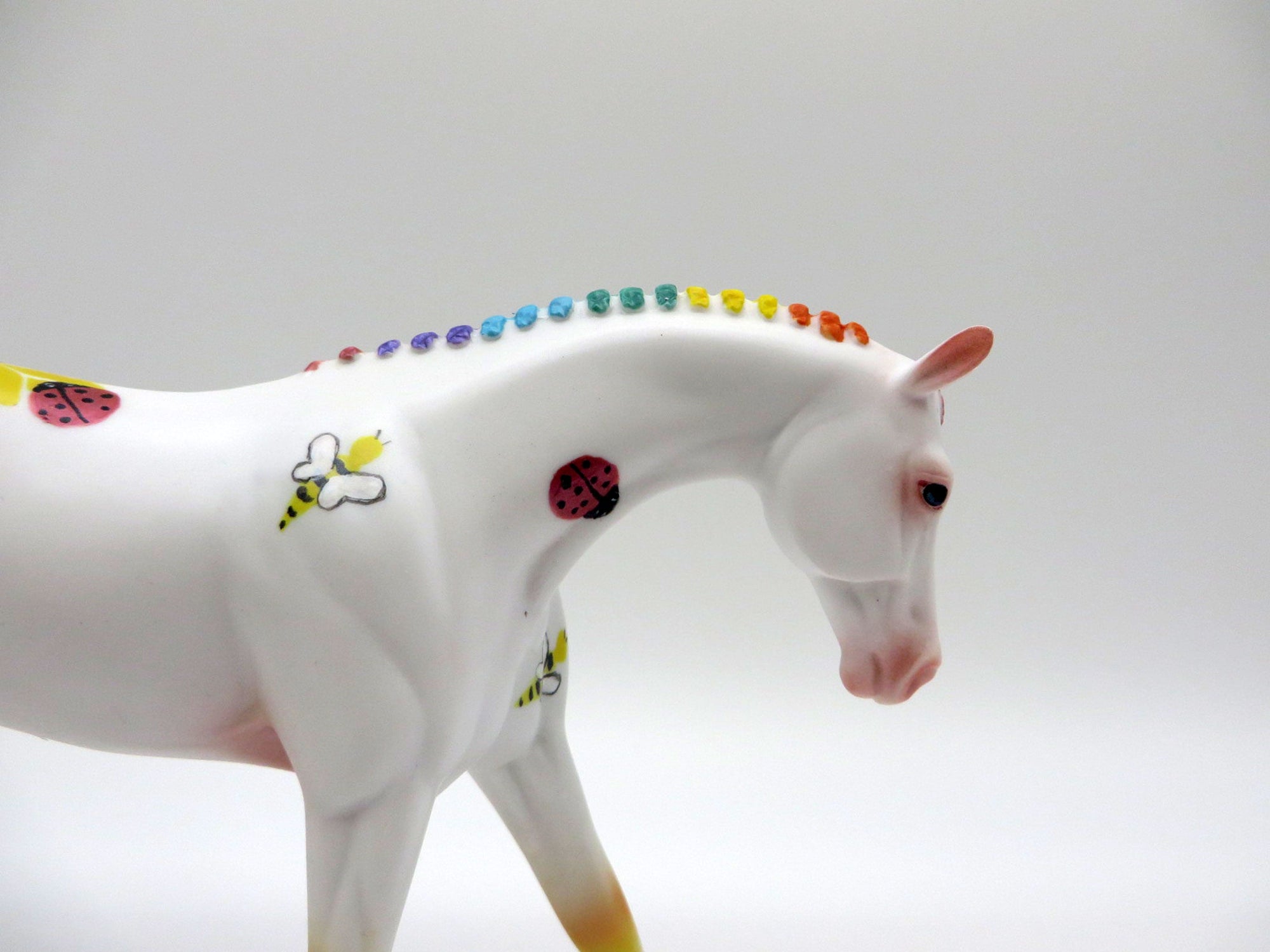 Summer Friends-OOAK Warmblood Pebbles Painted By Jas Fanning 6/11/21