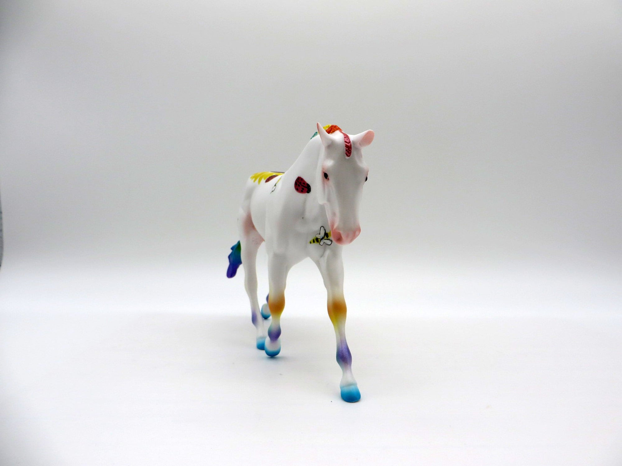 Summer Friends-OOAK Warmblood Pebbles Painted By Jas Fanning 6/11/21