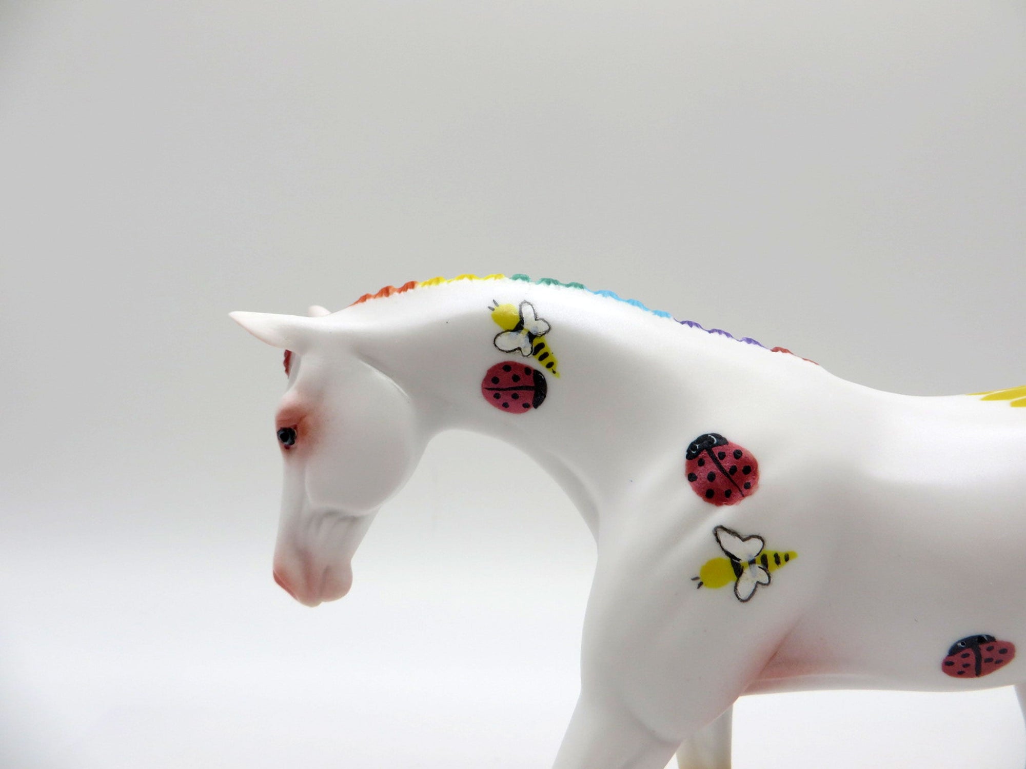 Summer Friends-OOAK Warmblood Pebbles Painted By Jas Fanning 6/11/21