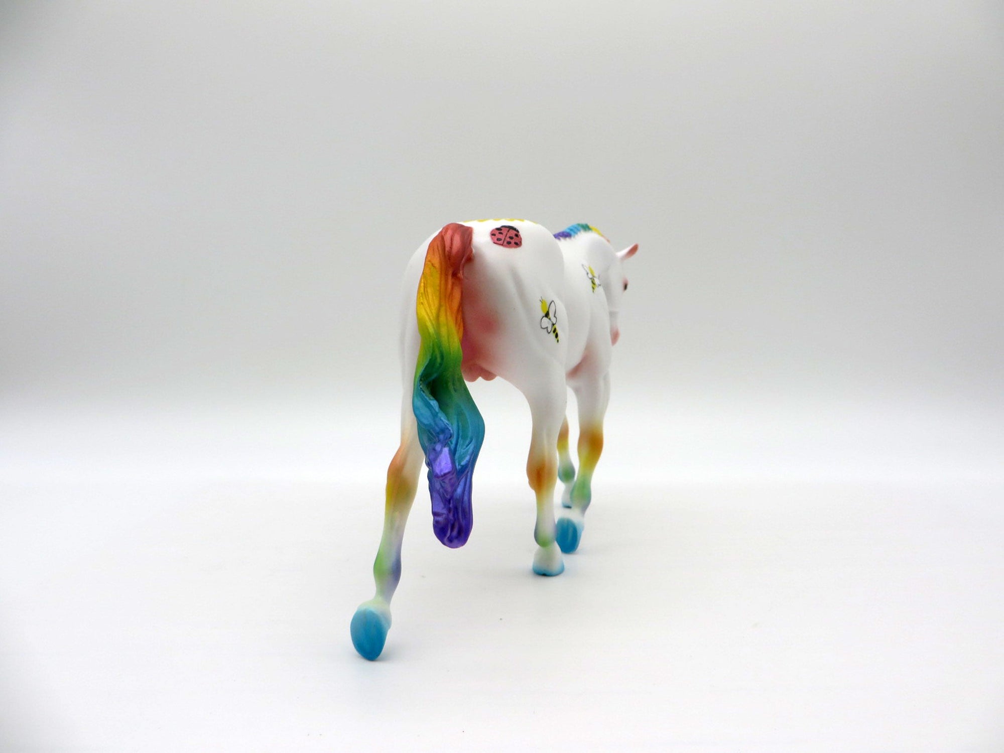 Summer Friends-OOAK Warmblood Pebbles Painted By Jas Fanning 6/11/21