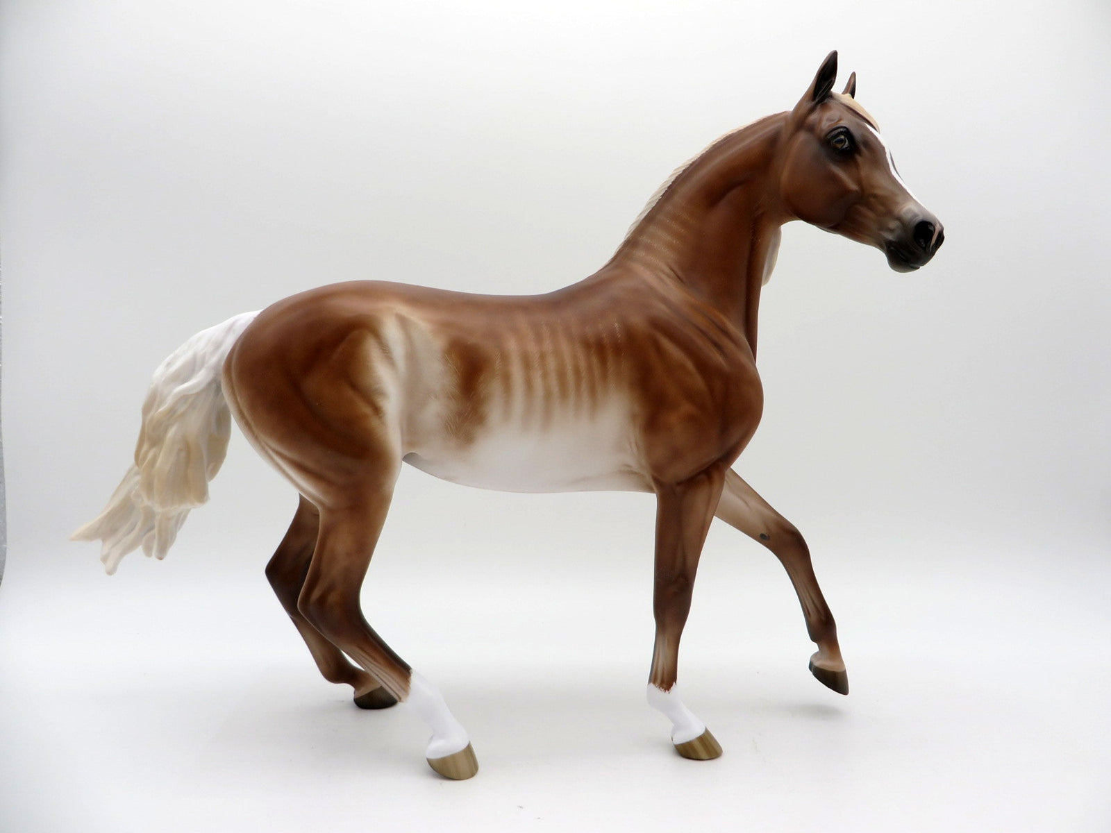 Summer Nights-OOAK Chestnut Rabicano Arabian Mare Painted By Sheryl Leisure EQ 21
