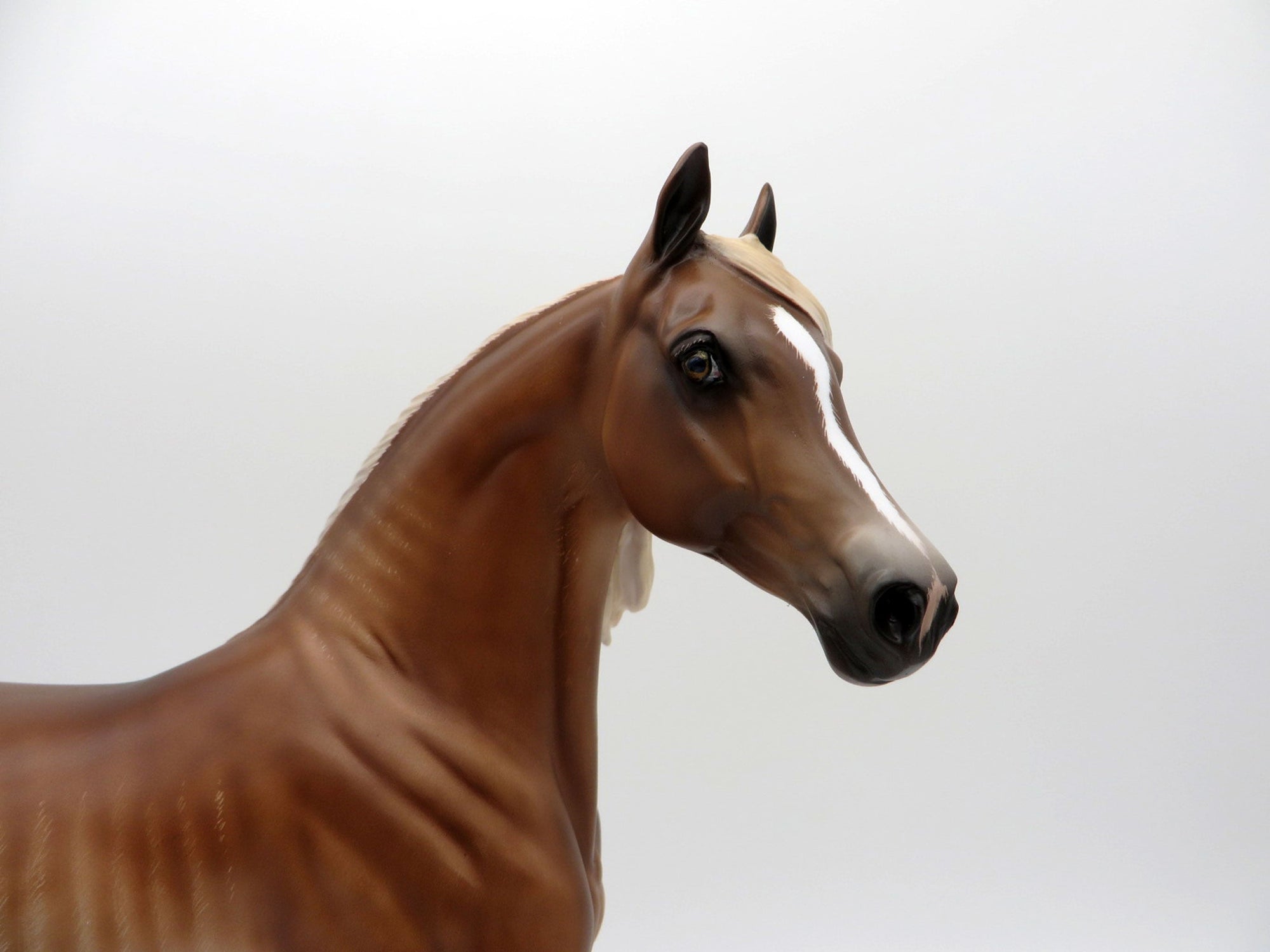 Summer Nights-OOAK Chestnut Rabicano Arabian Mare Painted By Sheryl Leisure EQ 21