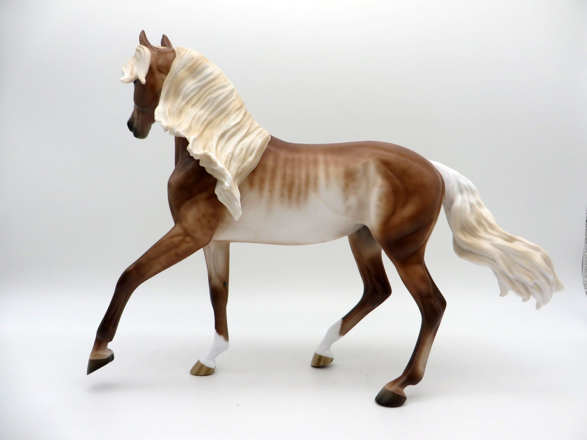 Summer Nights-OOAK Chestnut Rabicano Arabian Mare Painted By Sheryl Leisure EQ 21