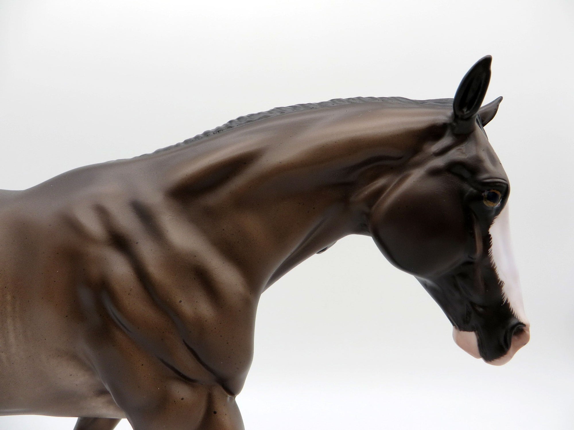 Summertime0OOAK Bar Roan Rabicano Running Stock Horse Painted by Sheryl Leisure 8/9/21