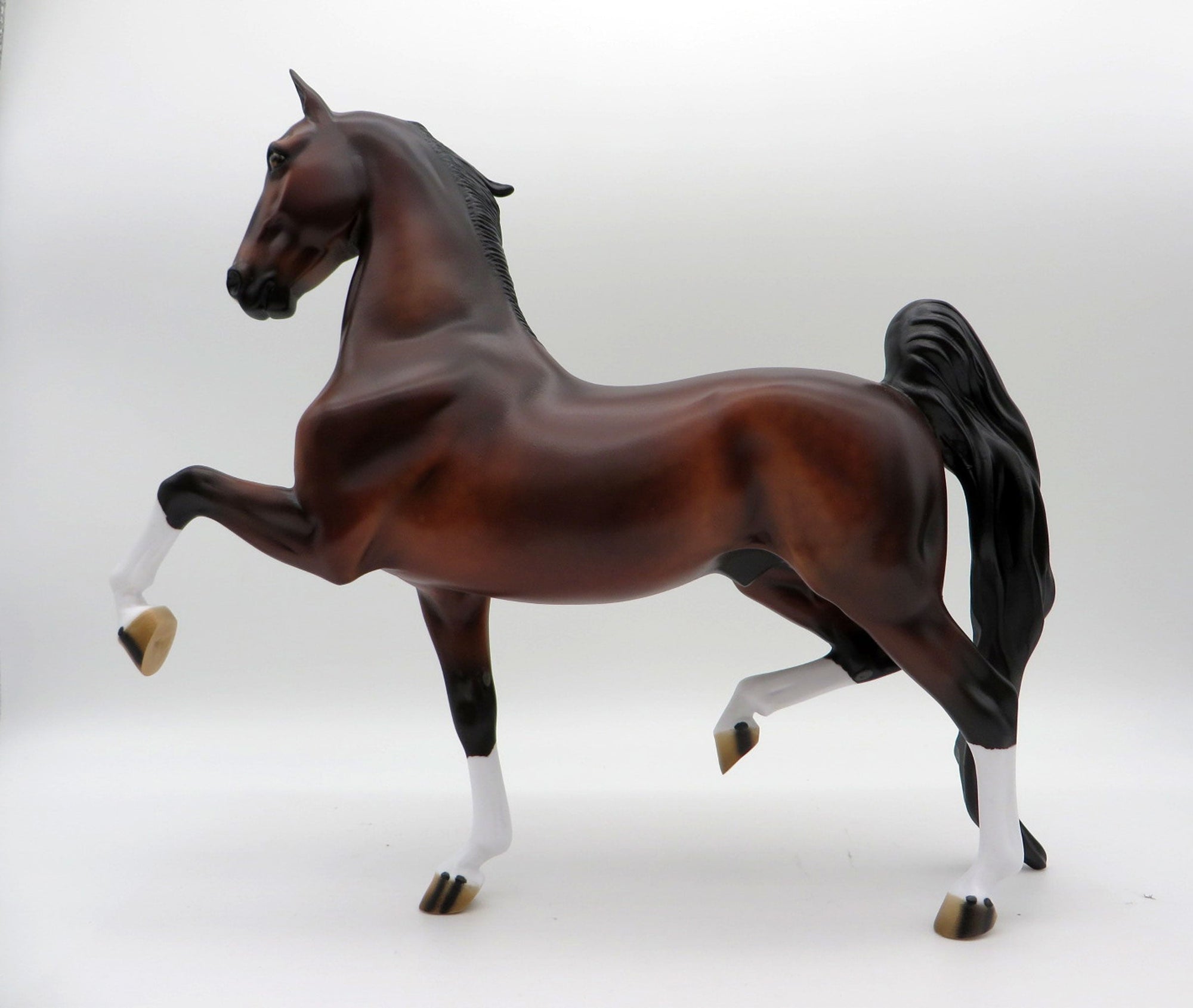 Sun Forest-OOAK Dapple Bay Saddlebred by Kayla 11/12/21