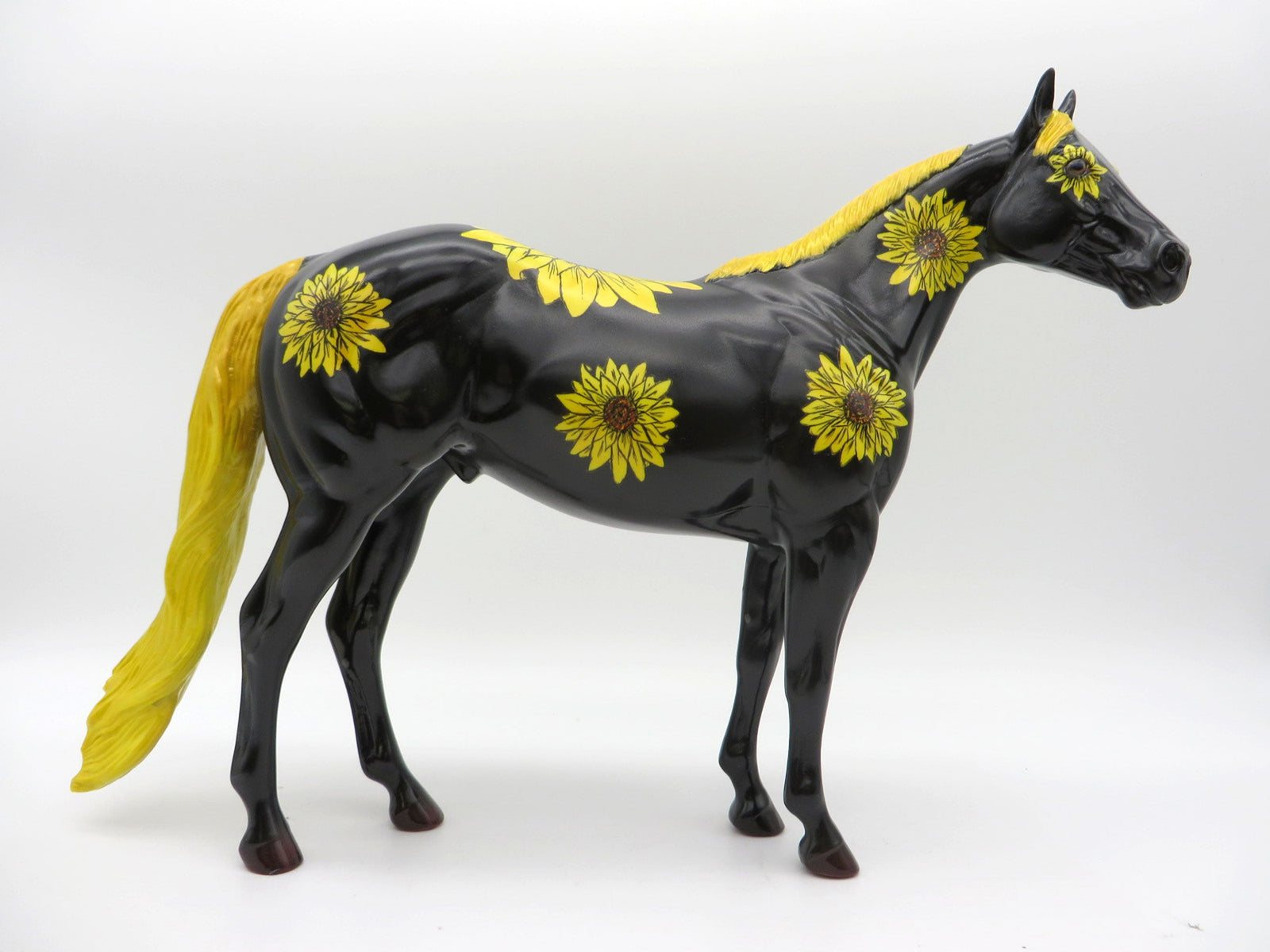 Sundance Kid-OOAK Sunflower ISH Painted by Jas Fanning 11/15/21