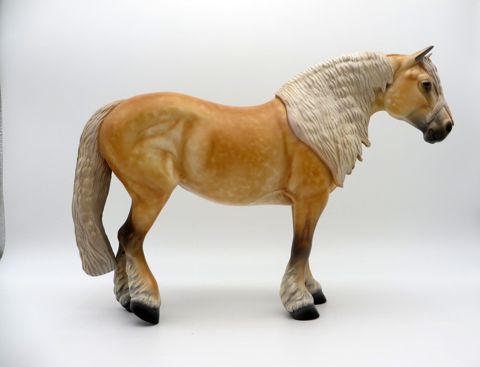 Sunflower's For You-OOAK Chestnut Bunny Heavy Draft Mare Equilocity 2021 Painted by Al
