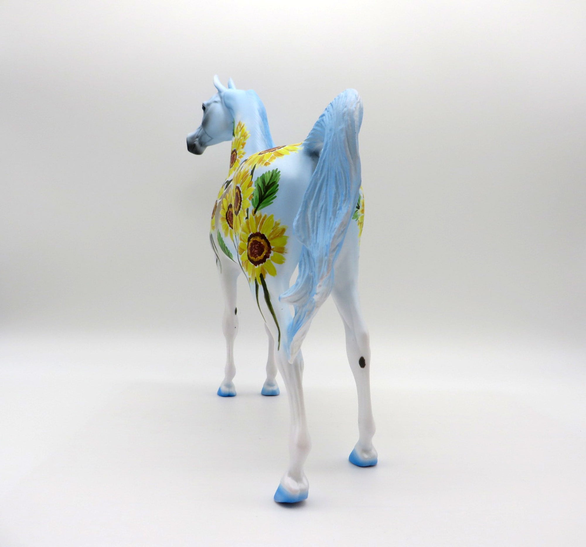 Sunflower-OOAK Deco Arabian Painted By Dawn Quick 7/11/21