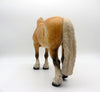 Sunflower&#39;s For You-OOAK Chestnut Bunny Heavy Draft Mare Equilocity 2021 Painted by Al