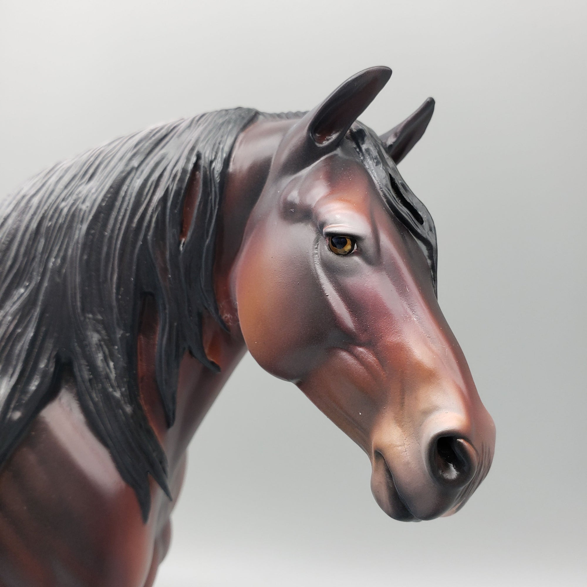 Sunset&#39;s Promise - OOAK Bay Roan Heavy Draft Mare By Julie Keim Best Offers 6/12/23