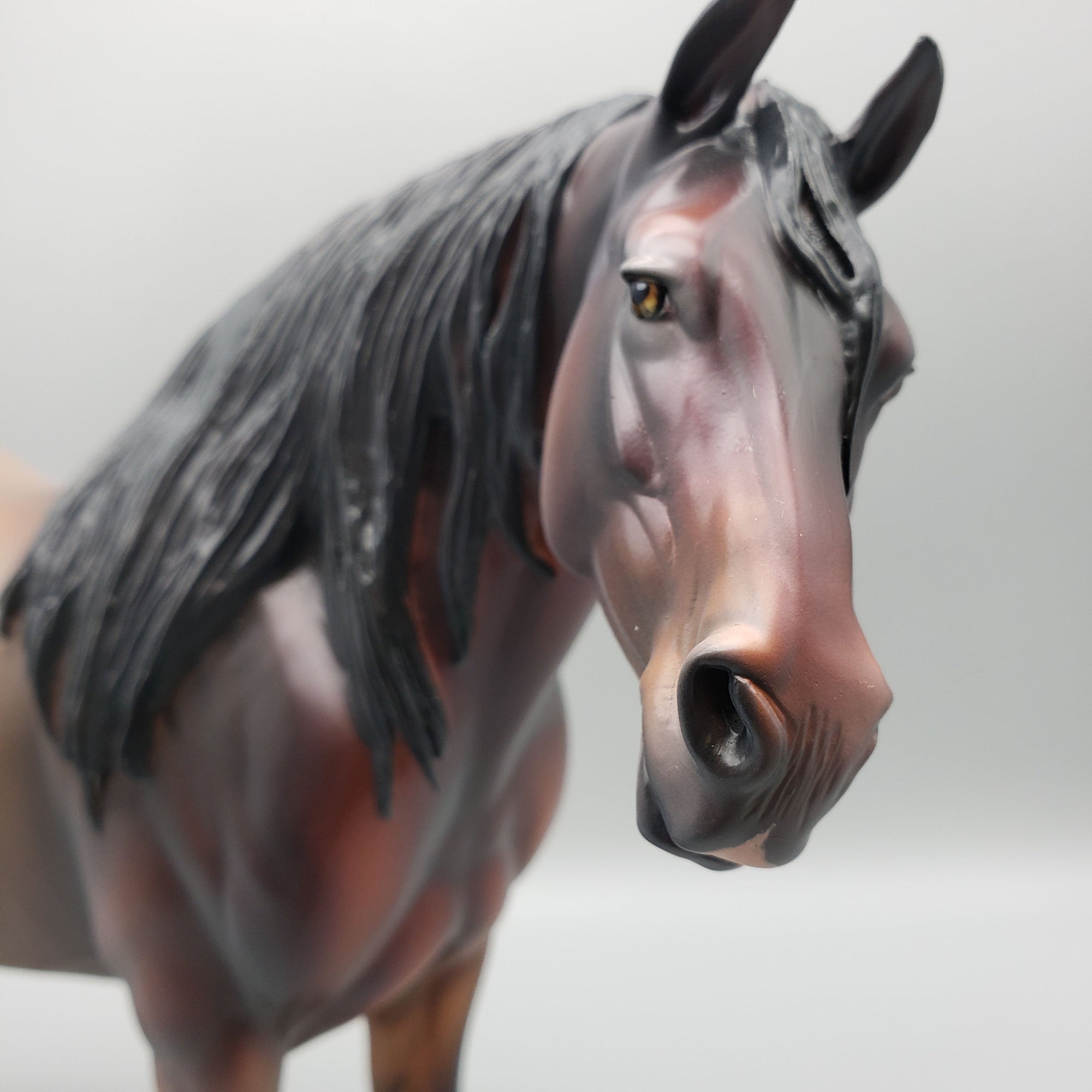 Sunset&#39;s Promise - OOAK Bay Roan Heavy Draft Mare By Julie Keim Best Offers 6/12/23