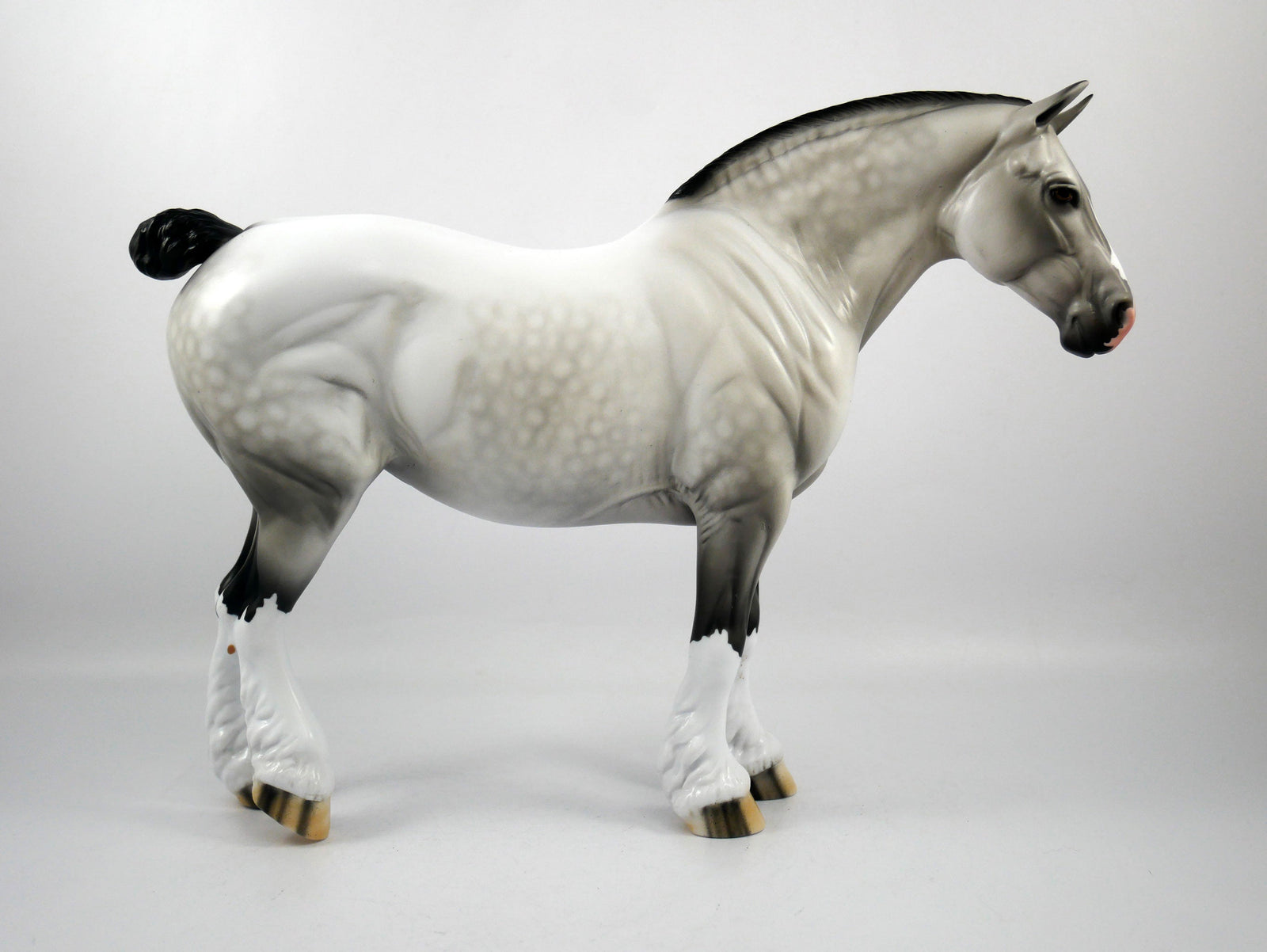 Super Fan-OOAK  Dapple Grey Heavy Draft Mare SB21