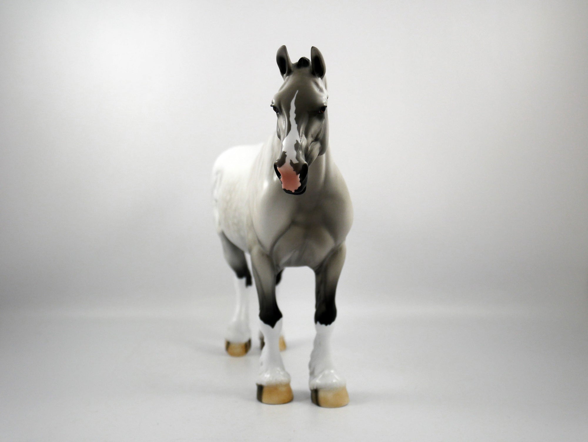 Super Fan-OOAK  Dapple Grey Heavy Draft Mare SB21