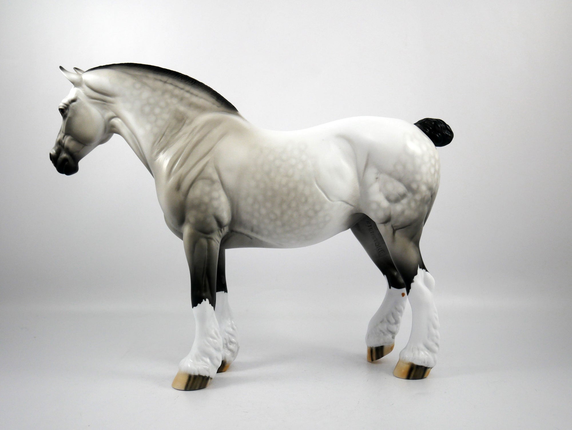 Super Fan-OOAK  Dapple Grey Heavy Draft Mare SB21