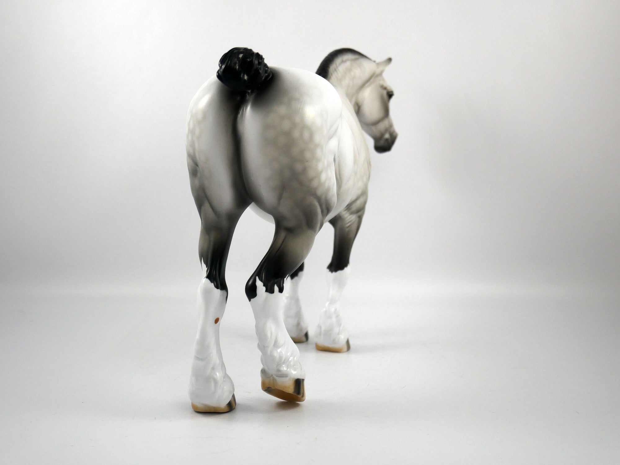 Super Fan-OOAK  Dapple Grey Heavy Draft Mare SB21
