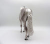 Superior-OOAK Dapple Grey Andalusian Painted by Caroline Boydston