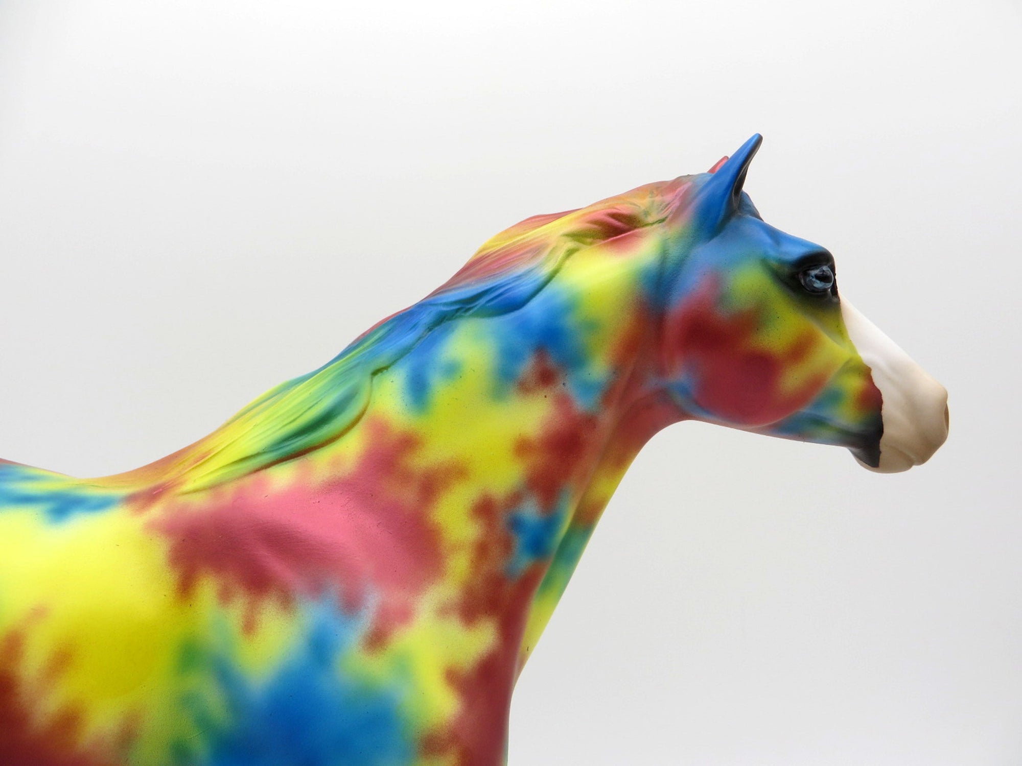 Superman Ice Cream-OOAK Mustang Deco Painted By Audrey Dixon 7/23/21