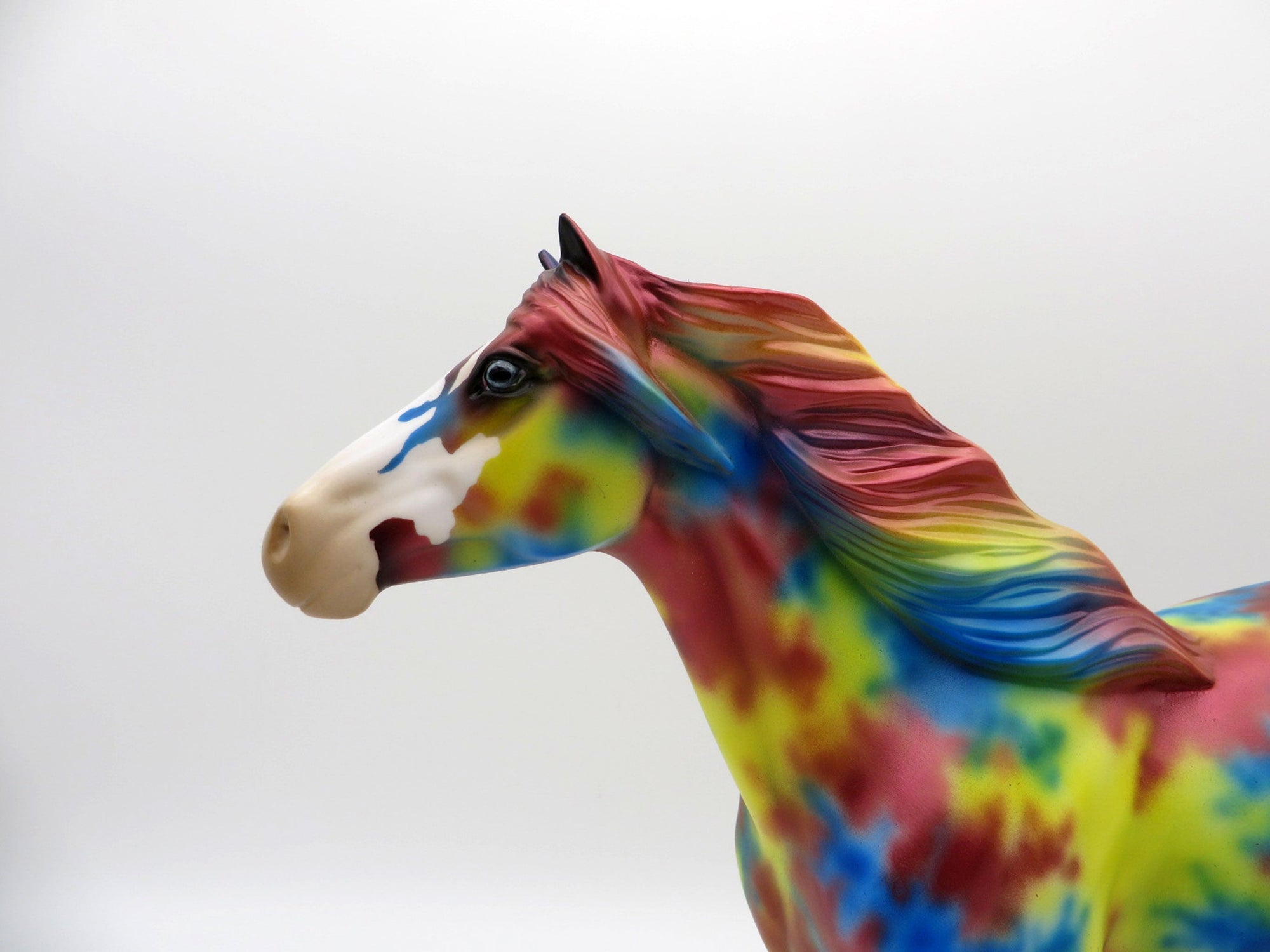 Superman Ice Cream-OOAK Mustang Deco Painted By Audrey Dixon 7/23/21