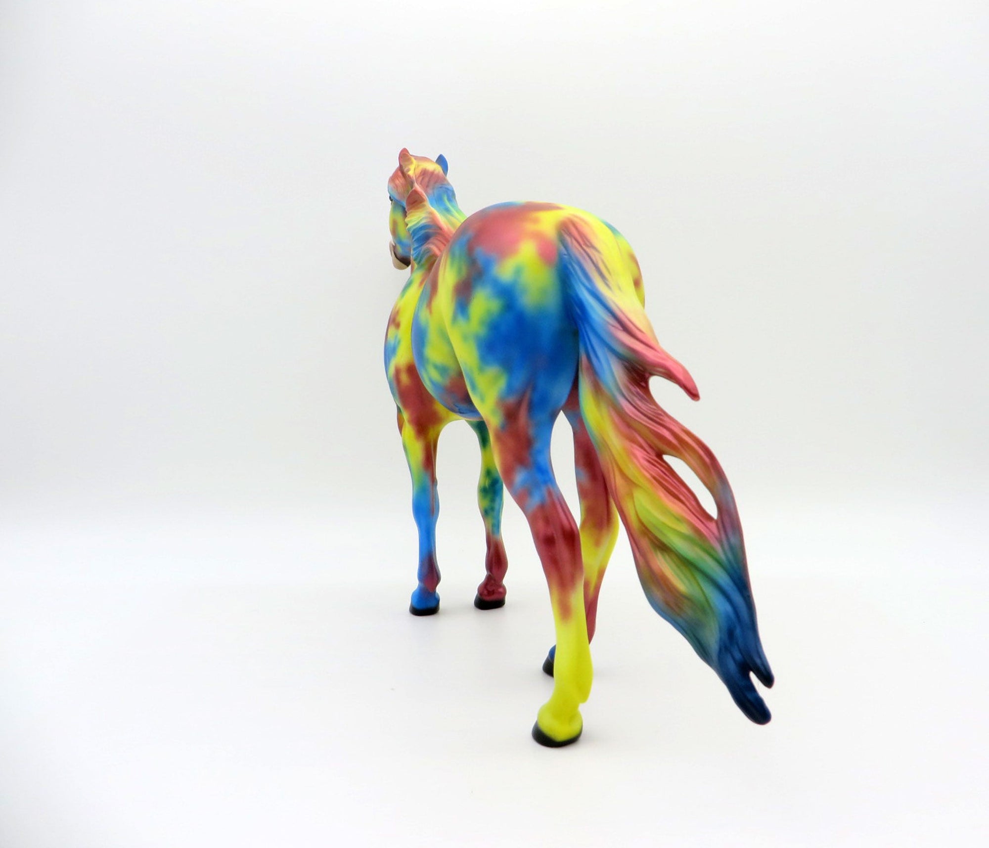 Superman Ice Cream-OOAK Mustang Deco Painted By Audrey Dixon 7/23/21