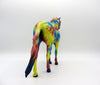 Superman Ice Cream-OOAK Mustang Deco Painted By Audrey Dixon 7/23/21