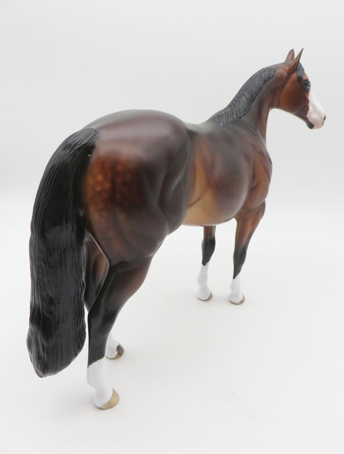 SUPERSTITION - OOAK - CUSTOM DAPPLED BAY ISH PAINTED BY SHERYL LEISURE - BEST OFFERS 10/14/22