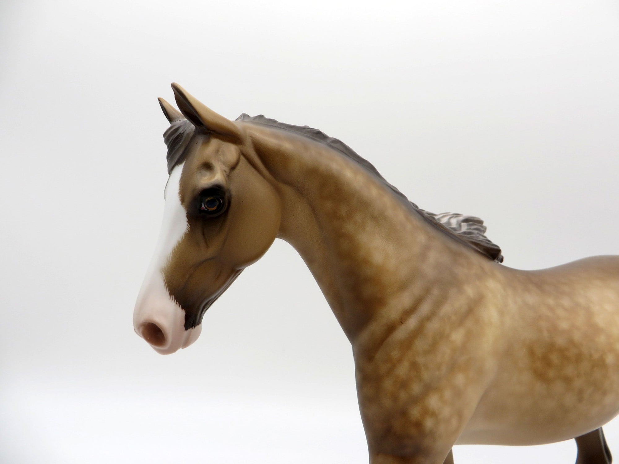 Surfs Beat-OOAK Dapple Palomino Pony Painted By Sheryl Leisure EQ 21