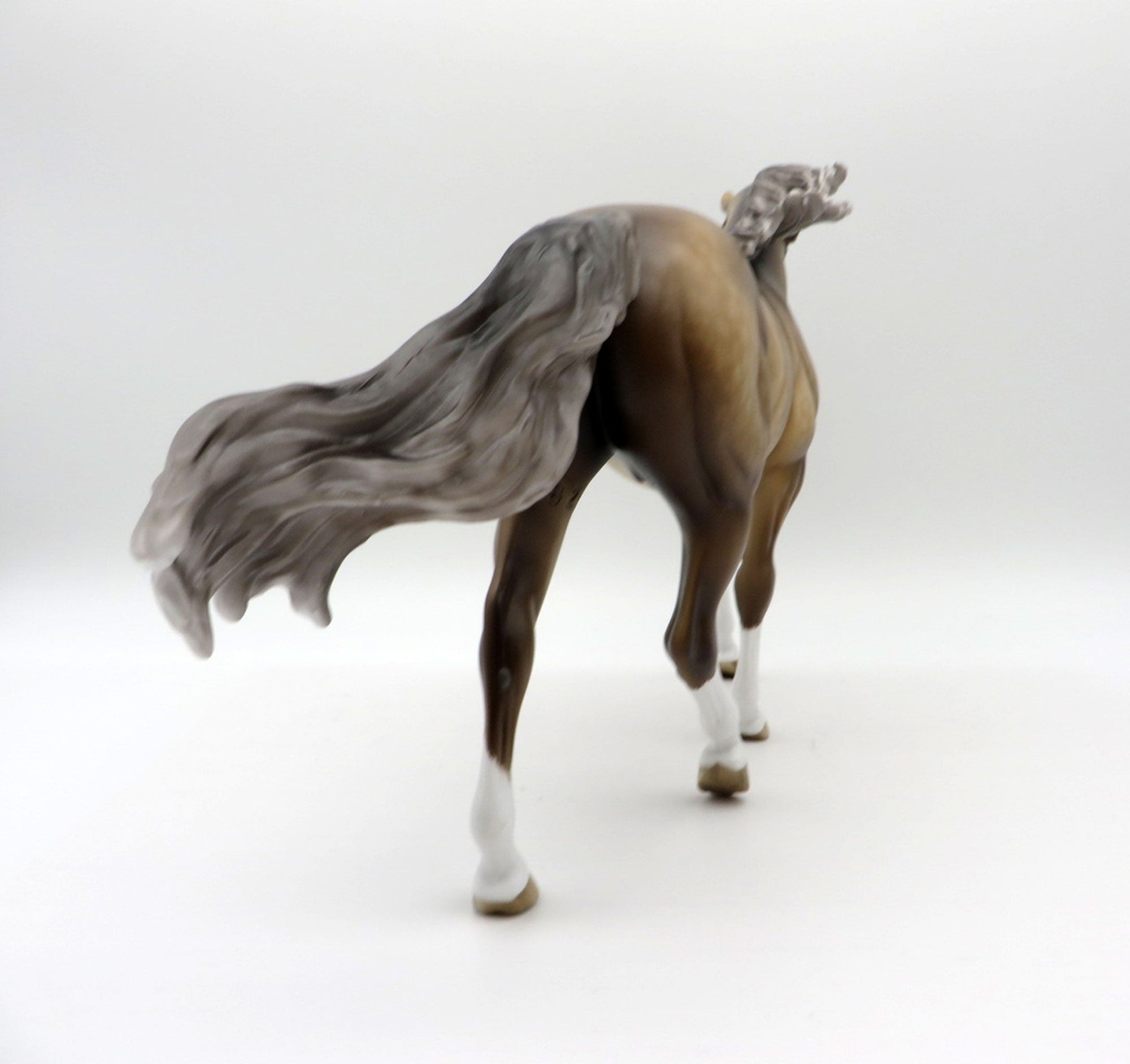 Surfs Beat-OOAK Dapple Palomino Pony Painted By Sheryl Leisure EQ 21